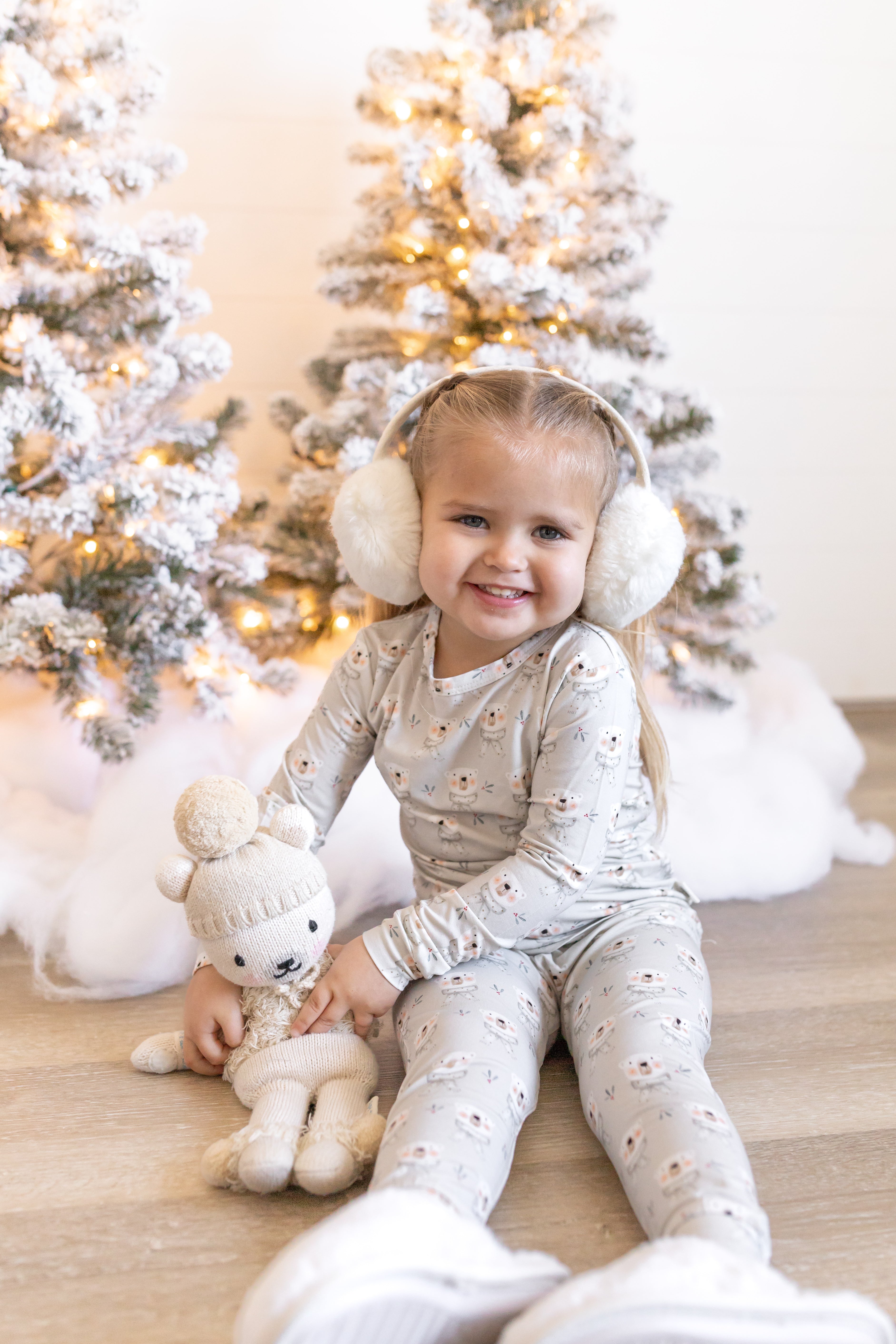 Polar Bear 2pc Bamboo Pajamas