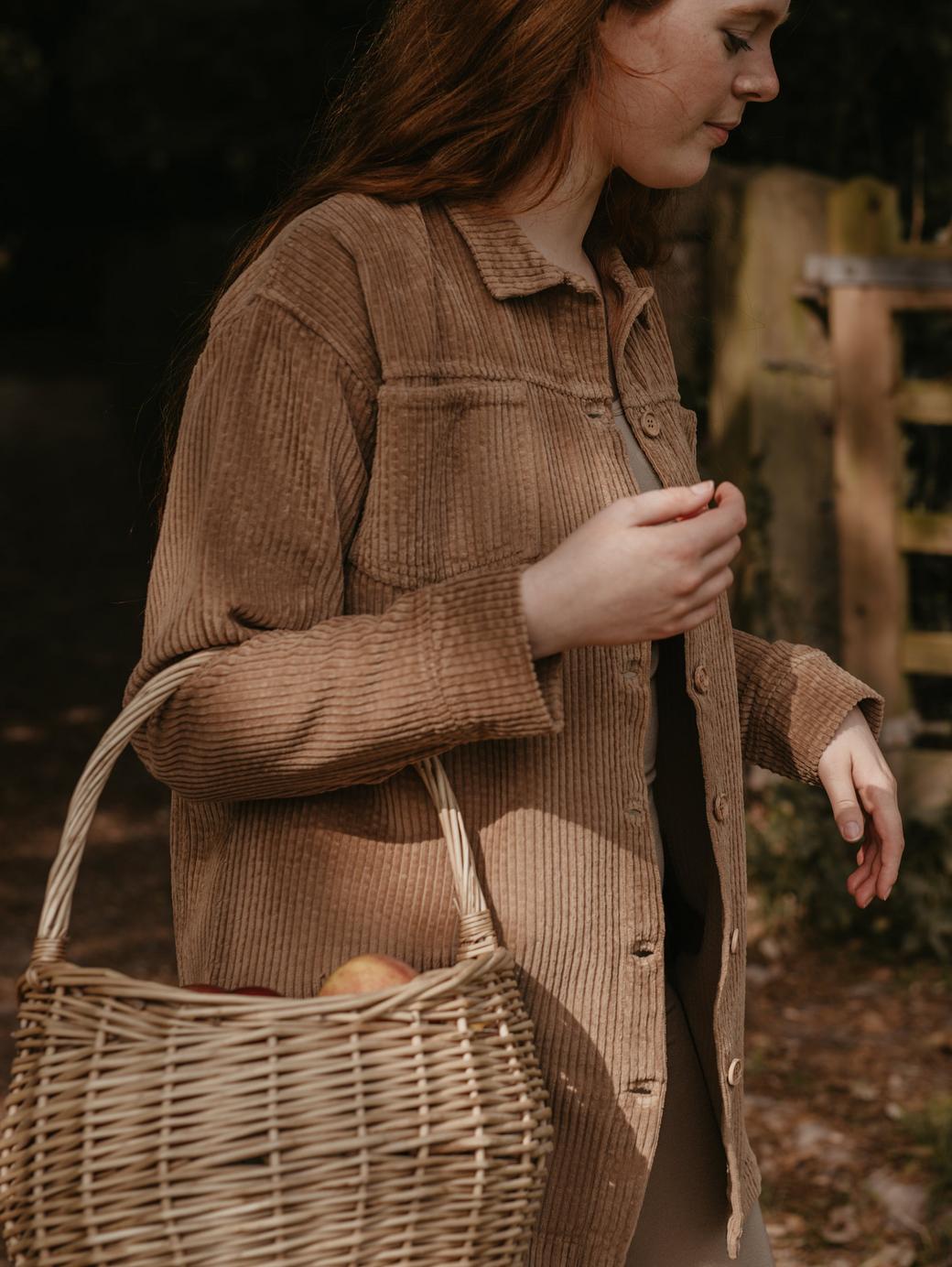 The Cord Overshirt Women's - Camel