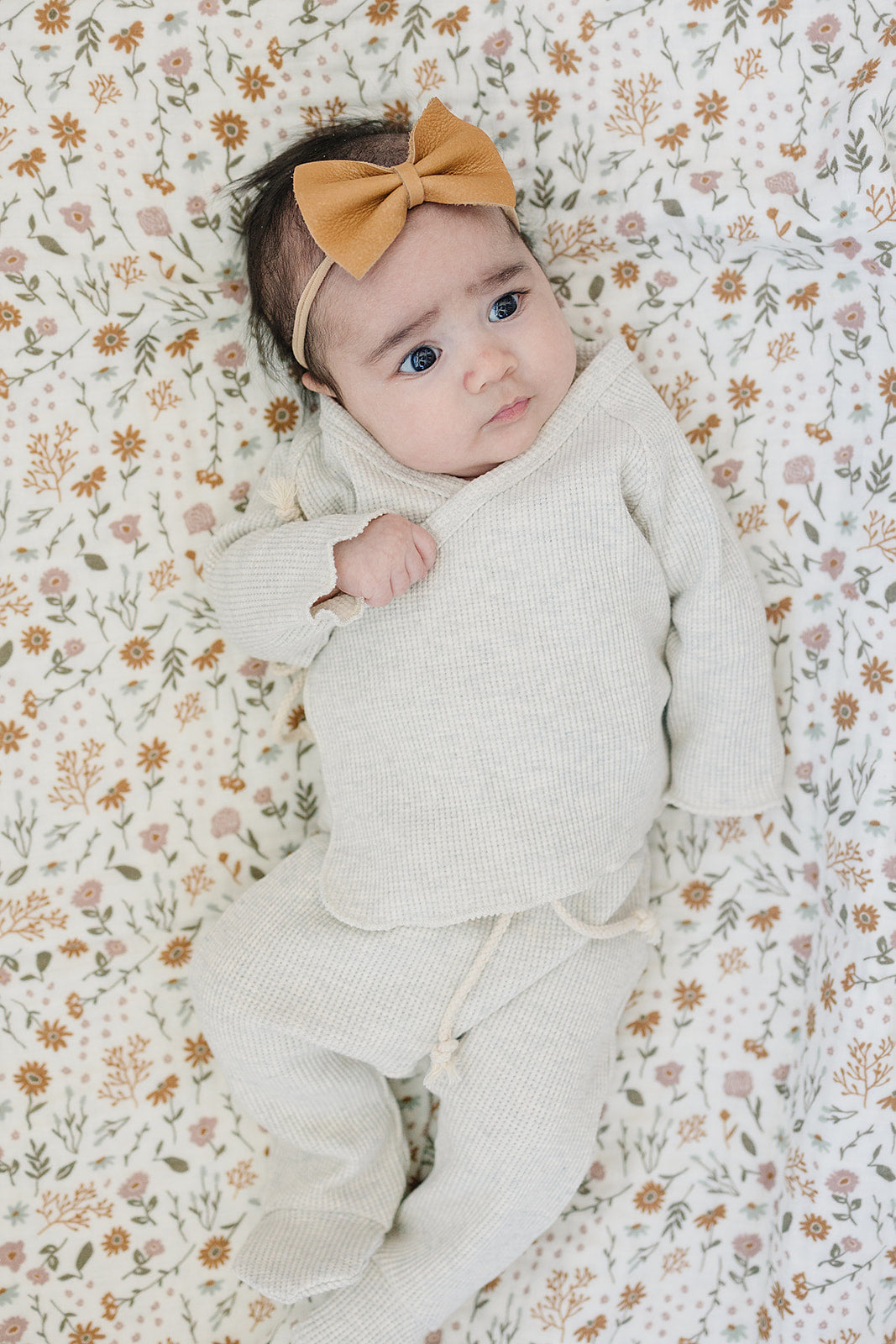 Meadow Floral Muslin Quilt Mebie Baby