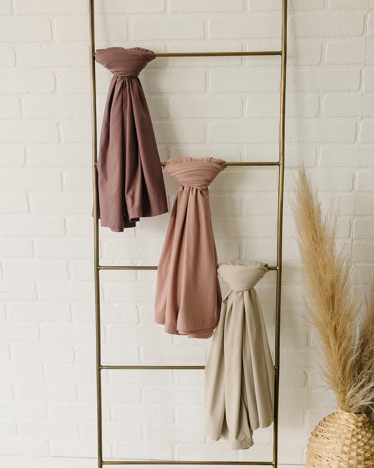Oatmeal Bamboo Stretch Swaddle Mebie Baby