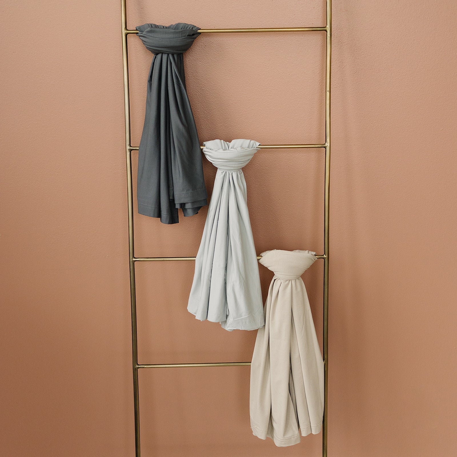 Oatmeal Bamboo Stretch Swaddle Mebie Baby