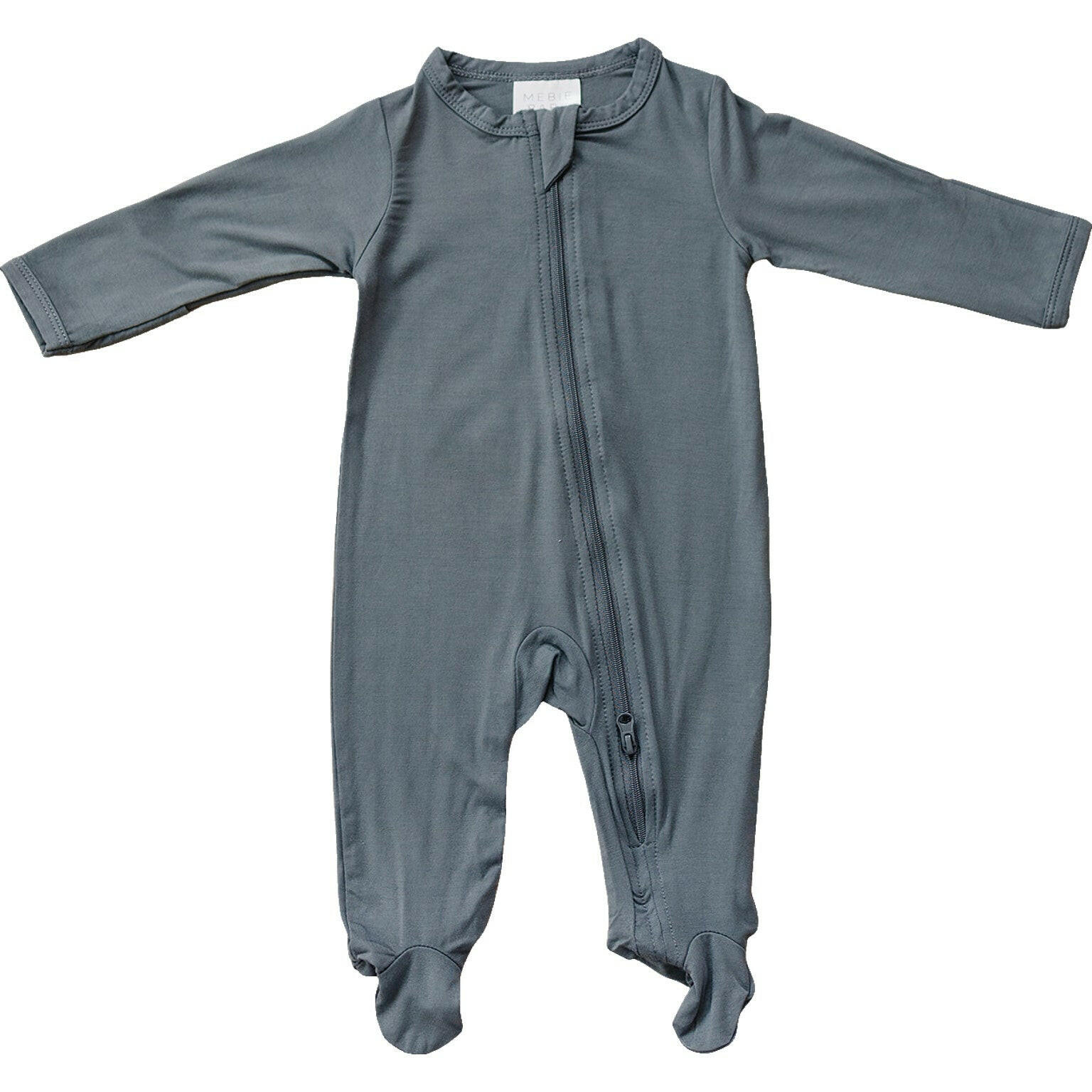 Charcoal Bamboo Zipper  Mebie Baby