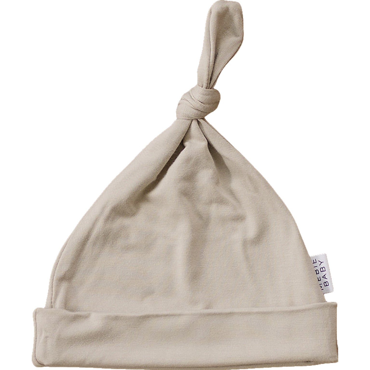 Oatmeal Bamboo Newborn Knot Hat Mebie Baby