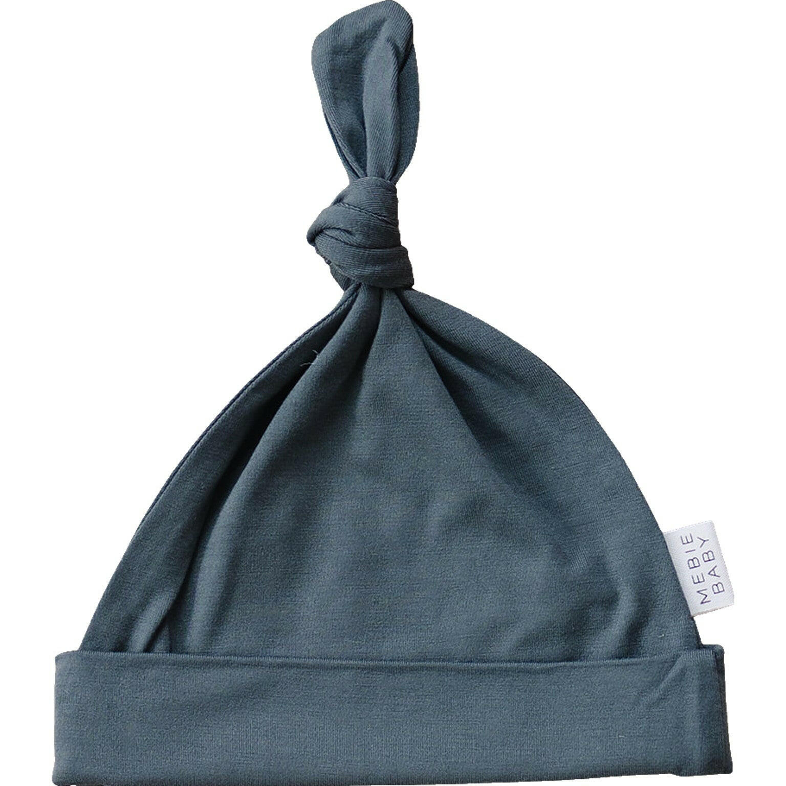 Charcoal Bamboo Newborn Knot Hat  Mebie Baby