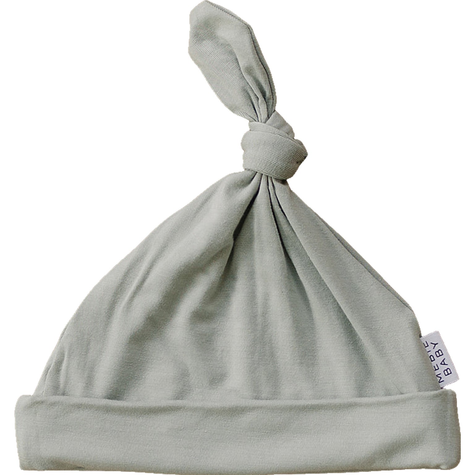 Sage Bamboo Newborn Knot Hat  Mebie Baby