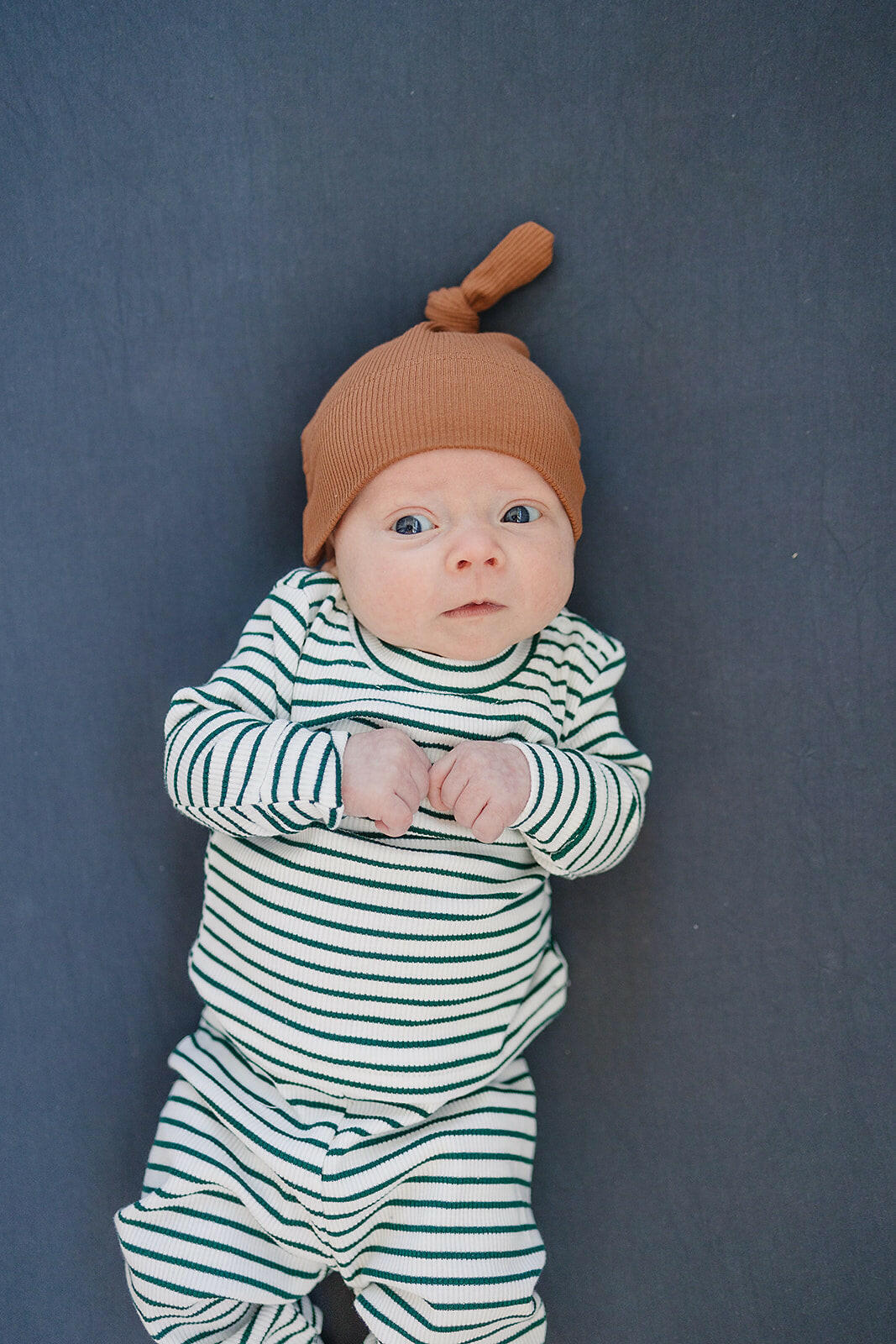 Charcoal Bamboo Stretch Crib Sheet  Mebie Baby