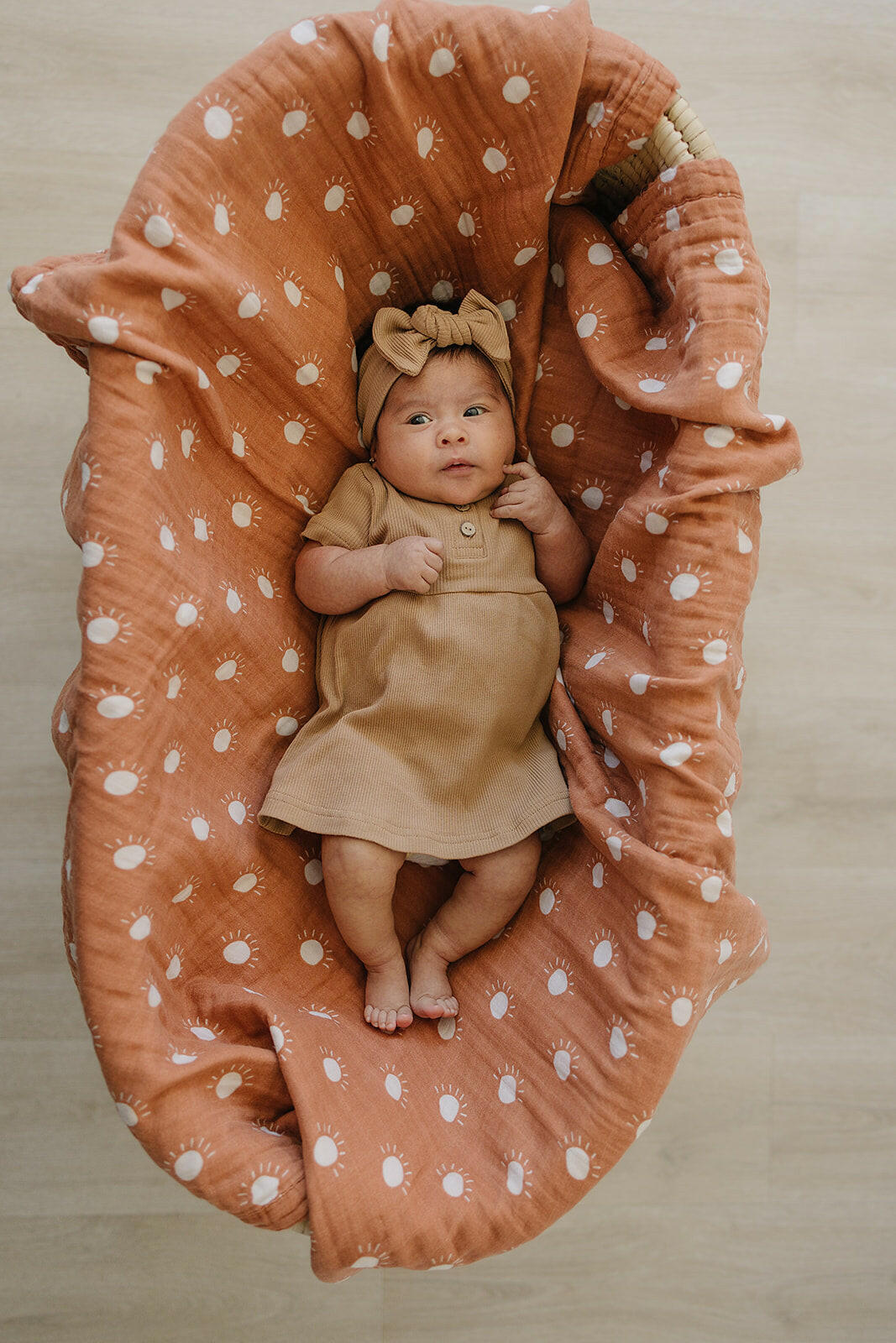 Cafe Organic Cotton Ribbed Head Wrap Mebie Baby