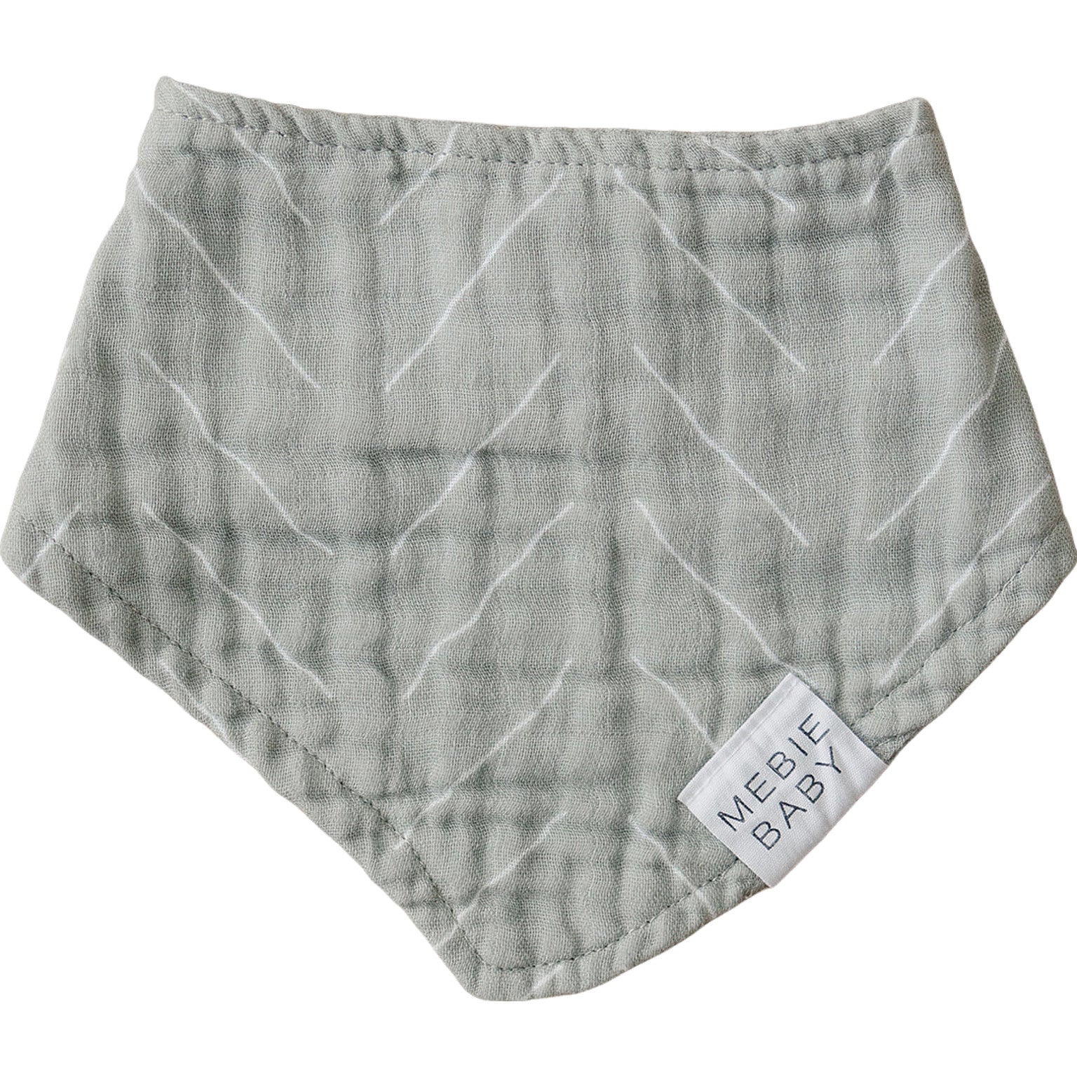 Desert Sage Muslin Bib Mebie Baby