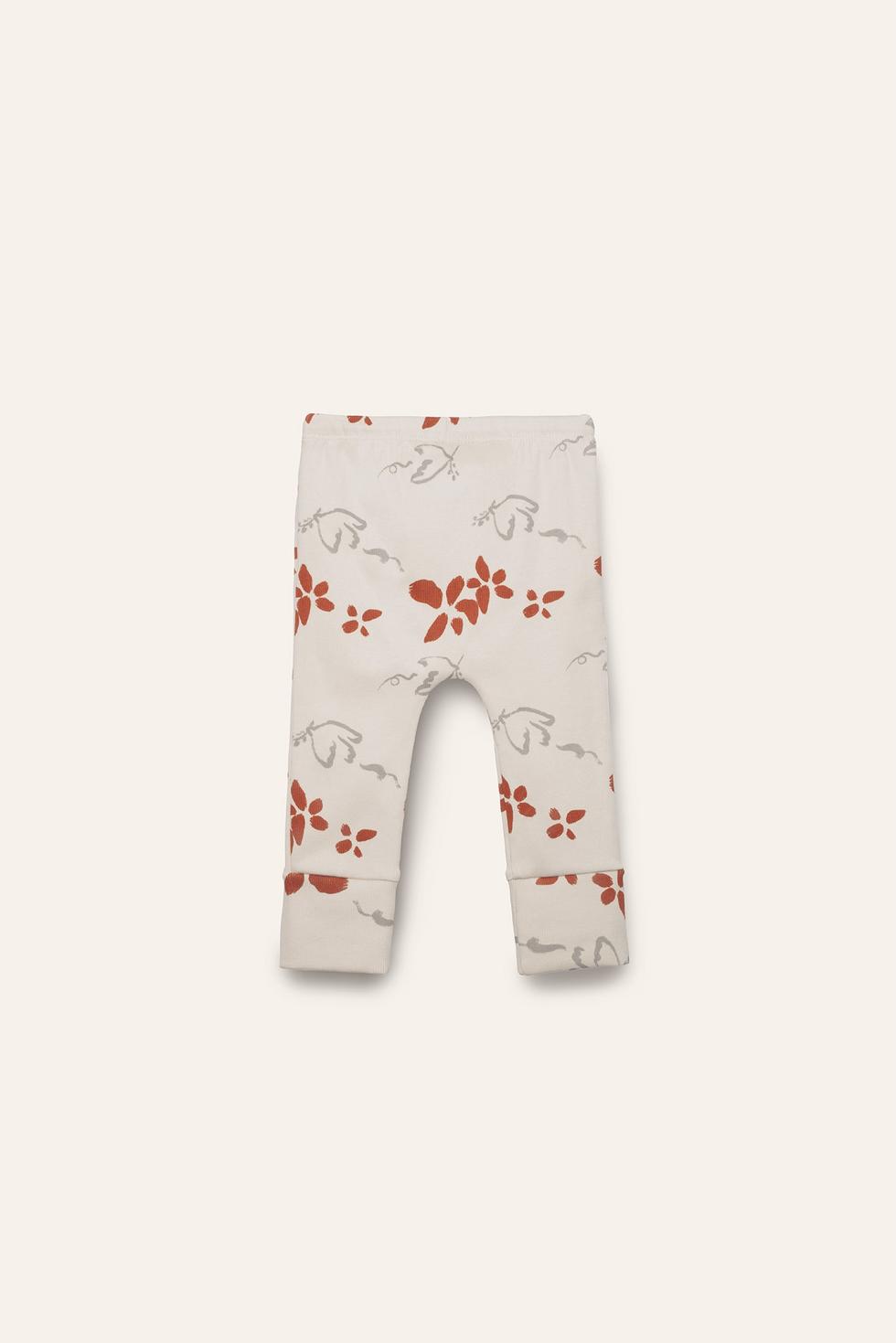 Organic Pima Cotton Baby Leggings - Peace