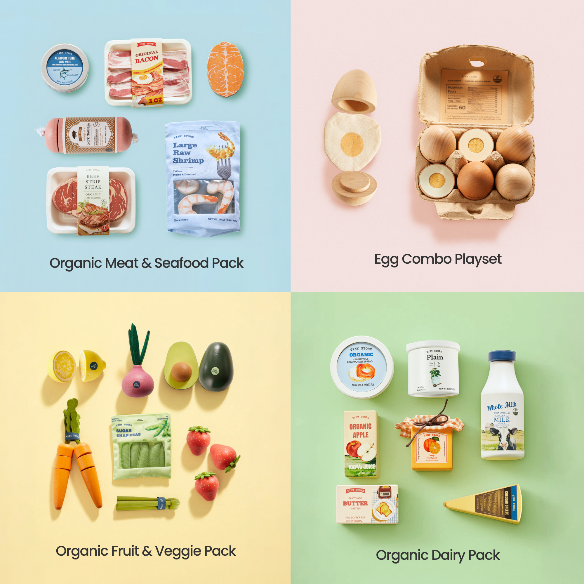 Tiny Land® Organic Play Food Collection