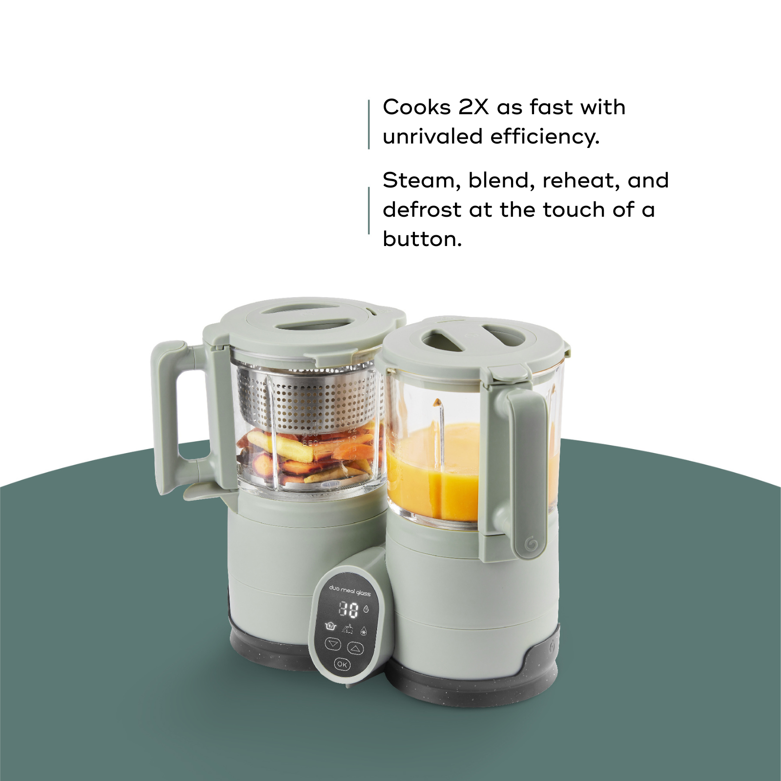 Duo Meal Glass Pro Baby Food Maker