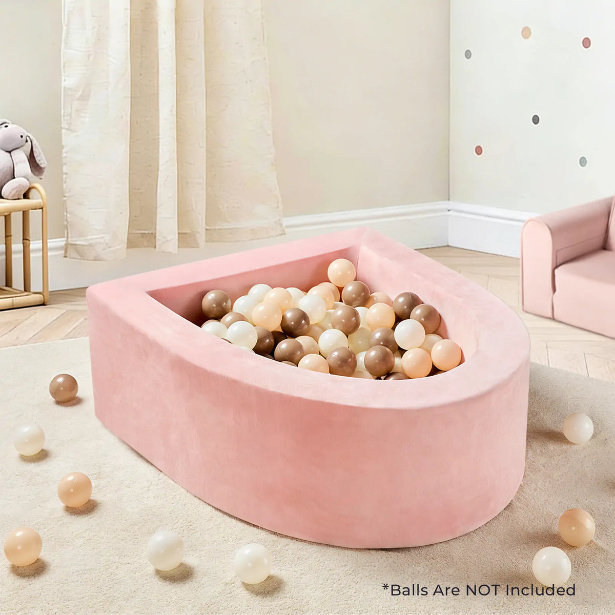 Tiny Land® PlayNest Soft Foam Ball Pit - Balls Not Included