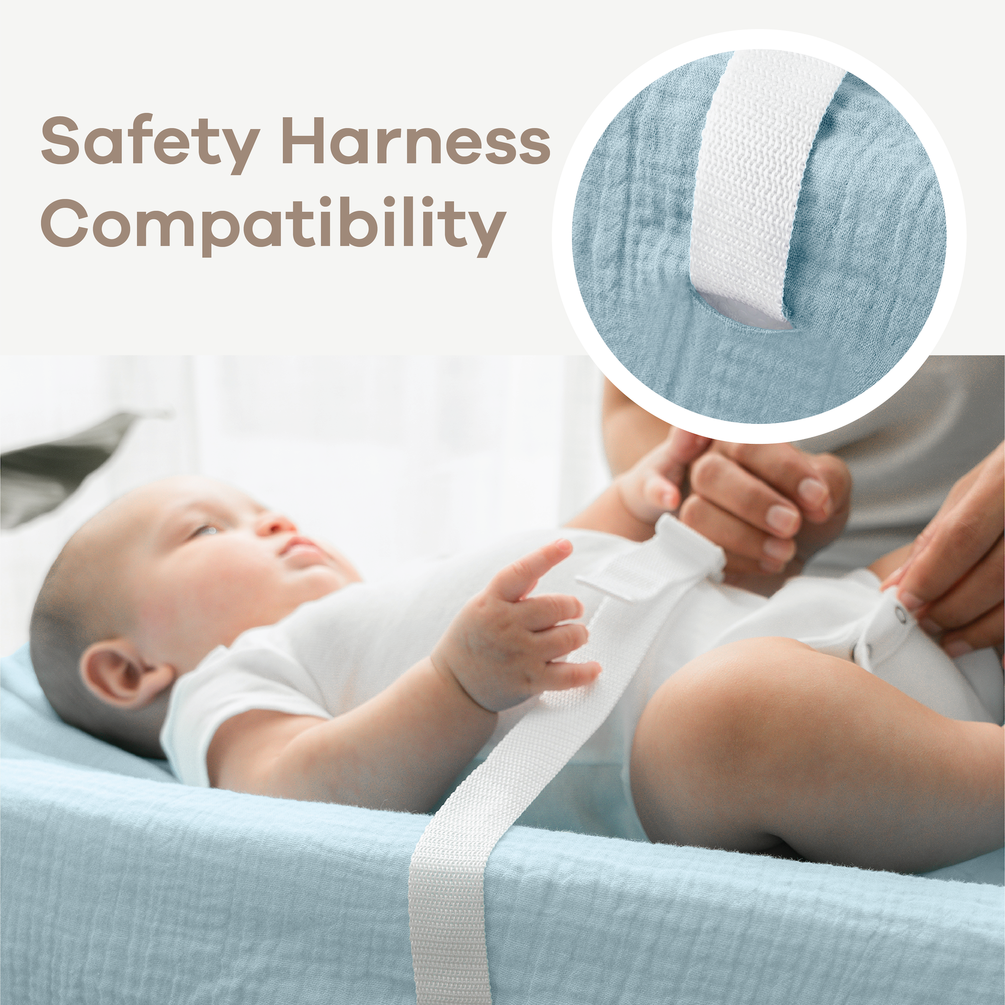 Muslin Fitted Changing Pad Cover