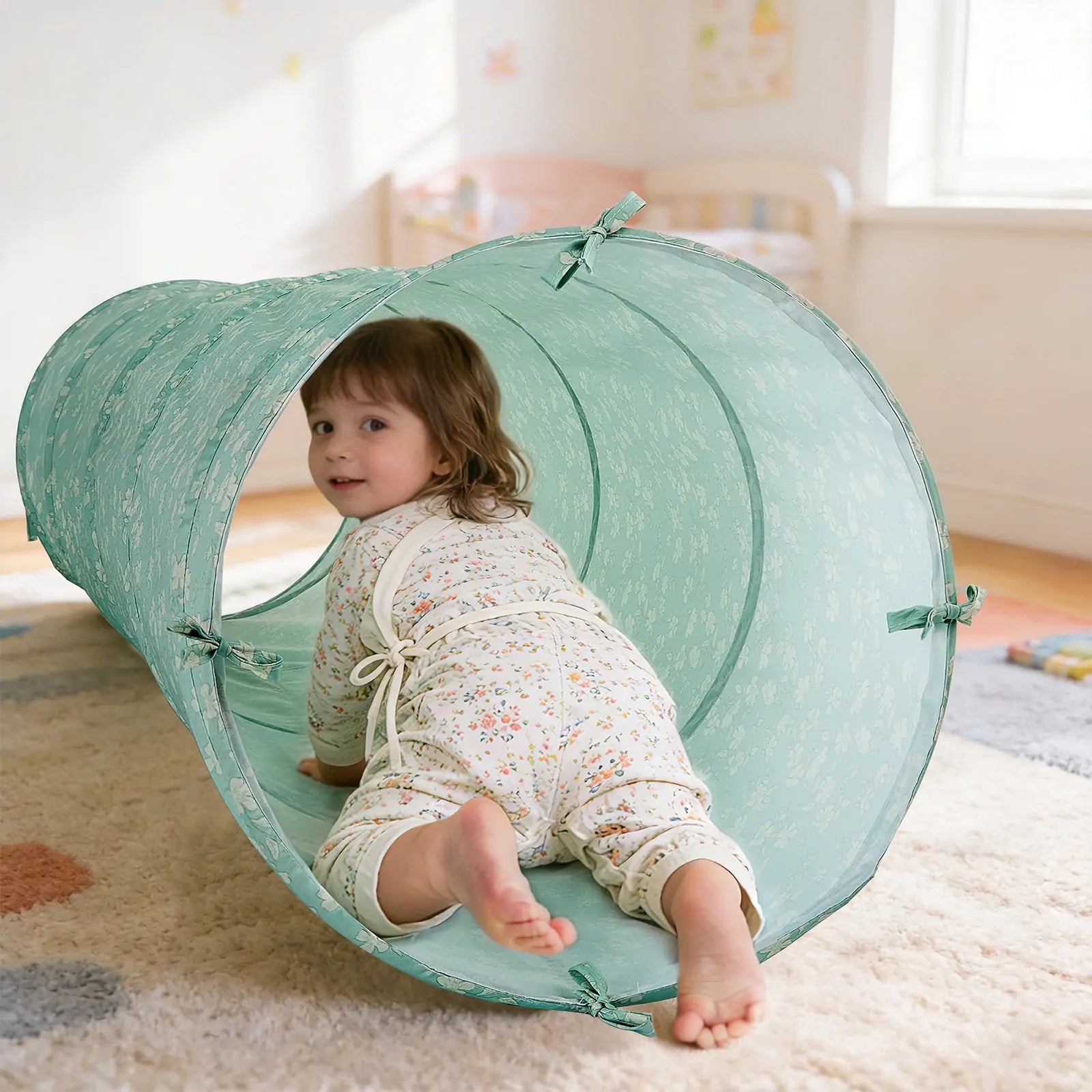 Tiny Land® Adventure Play Tunnel - Green