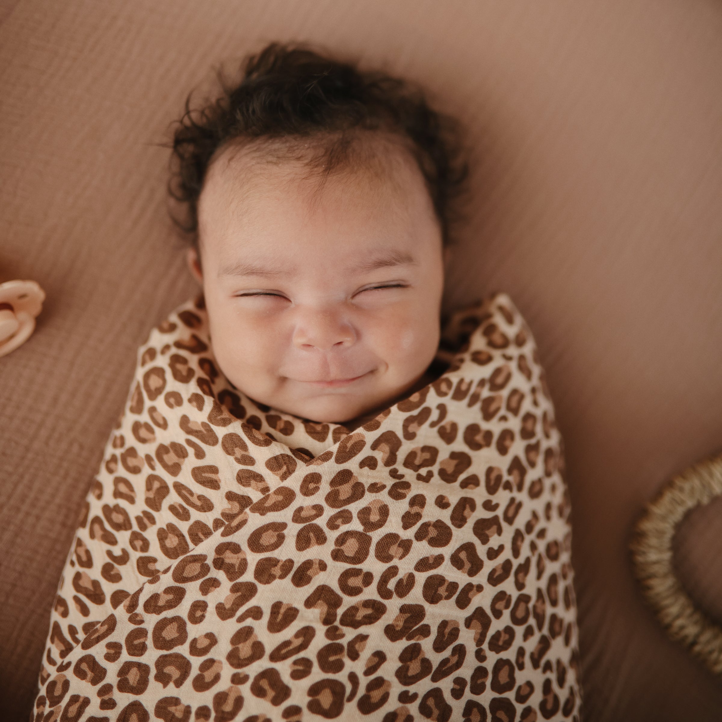 Organic Cotton Muslin Swaddle Blanket Swaddle Mushie