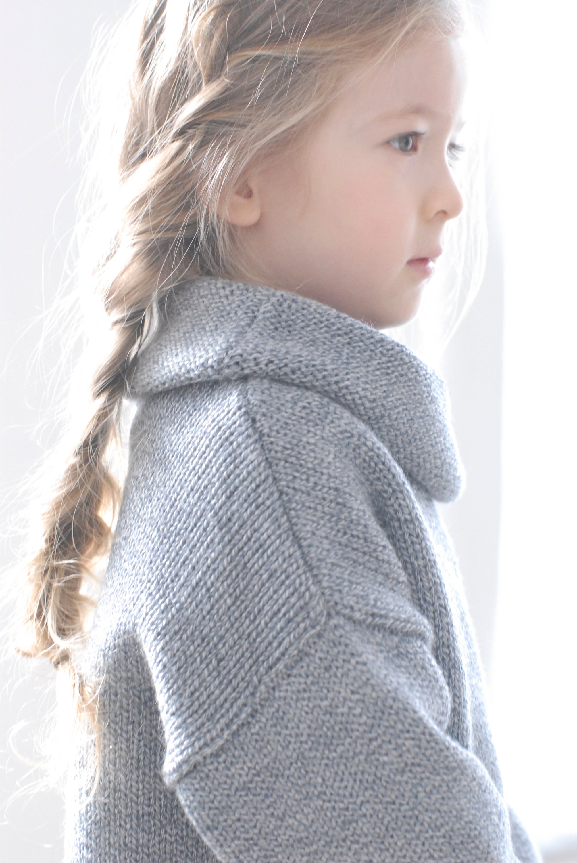 Radis Long Sweater - Heather Grey