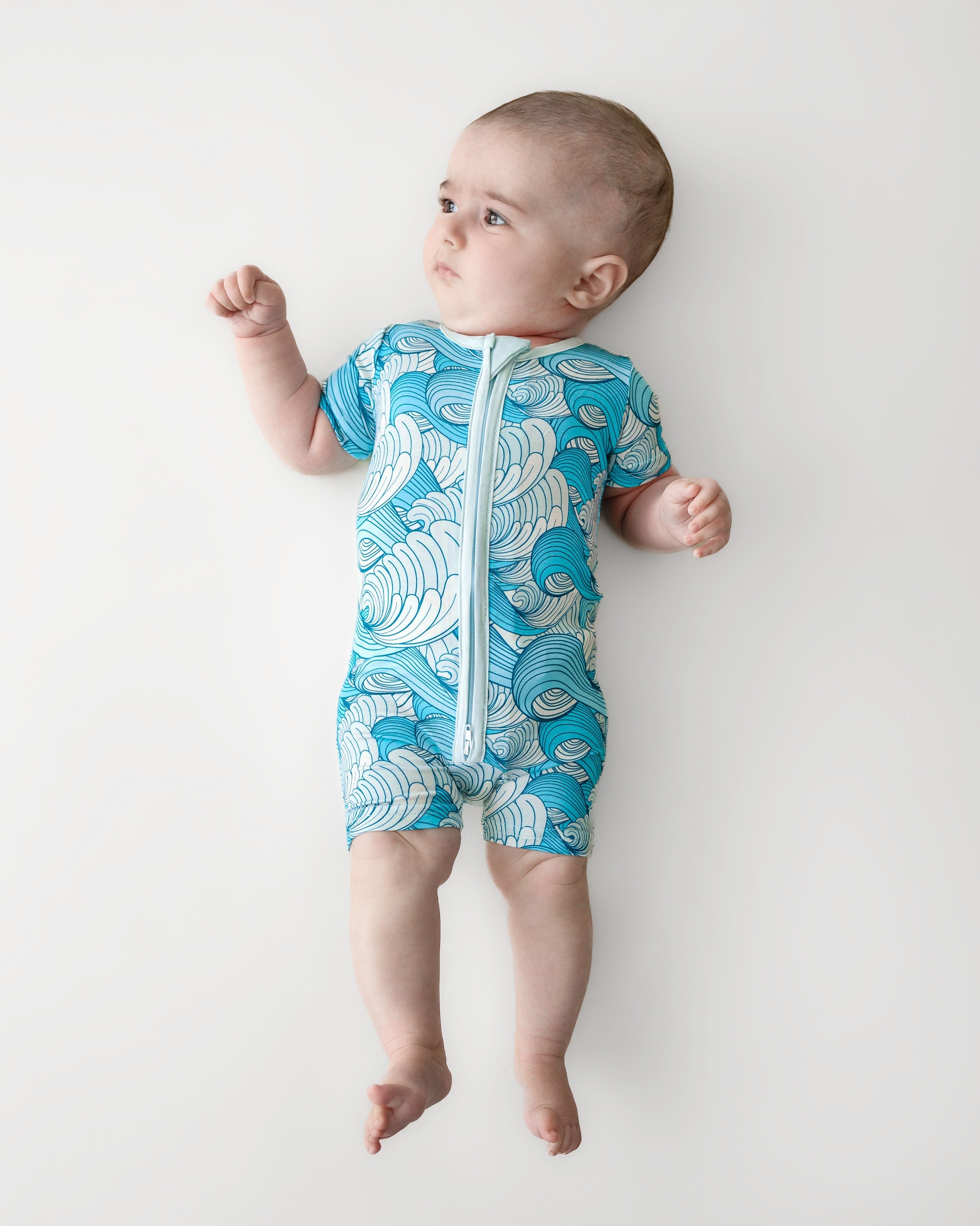 Bamboo Shorty Romper | Delmar