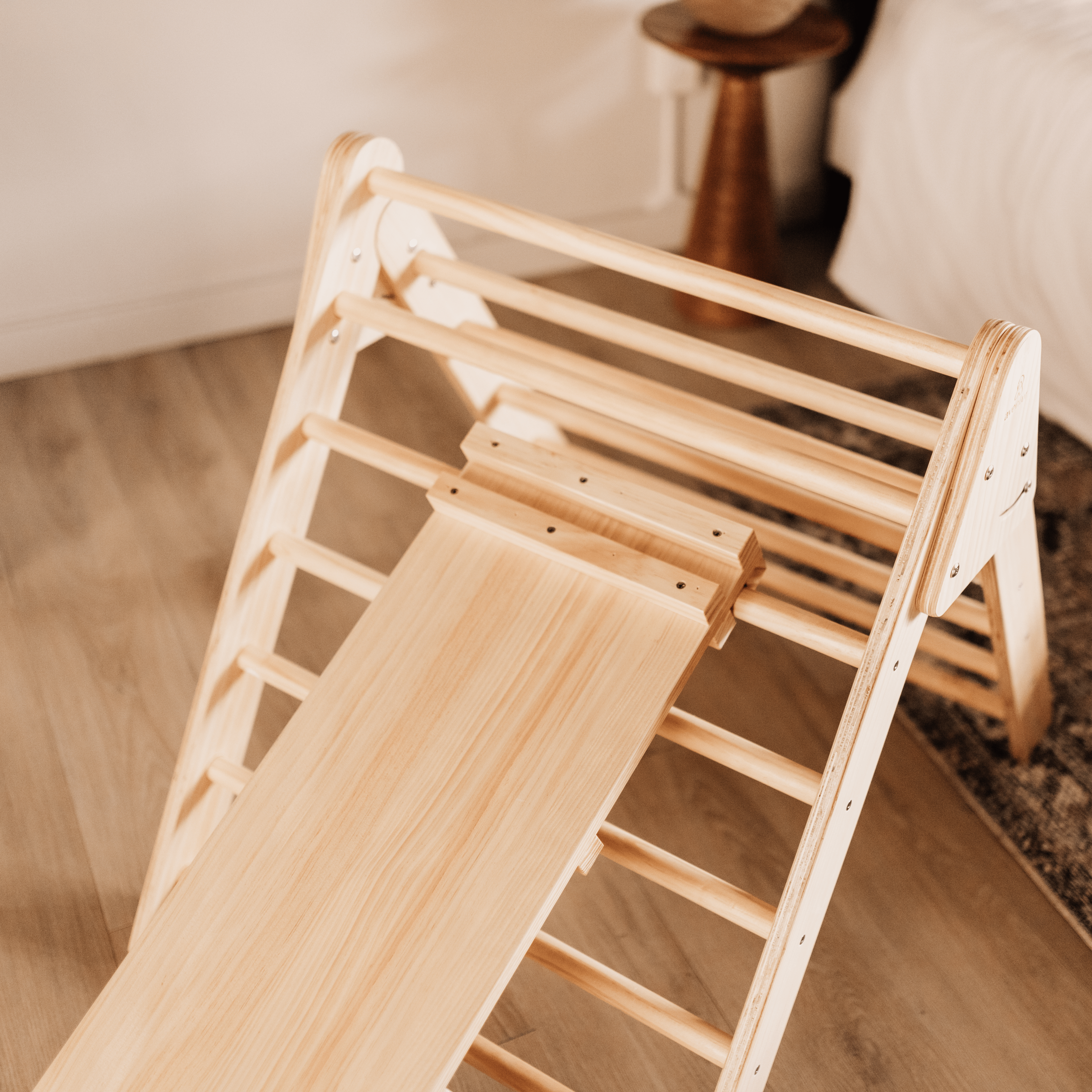 Olive- Pikler Triangle Ladder and Climber Slide - Multiple Sizes Indoor Avenlur.com