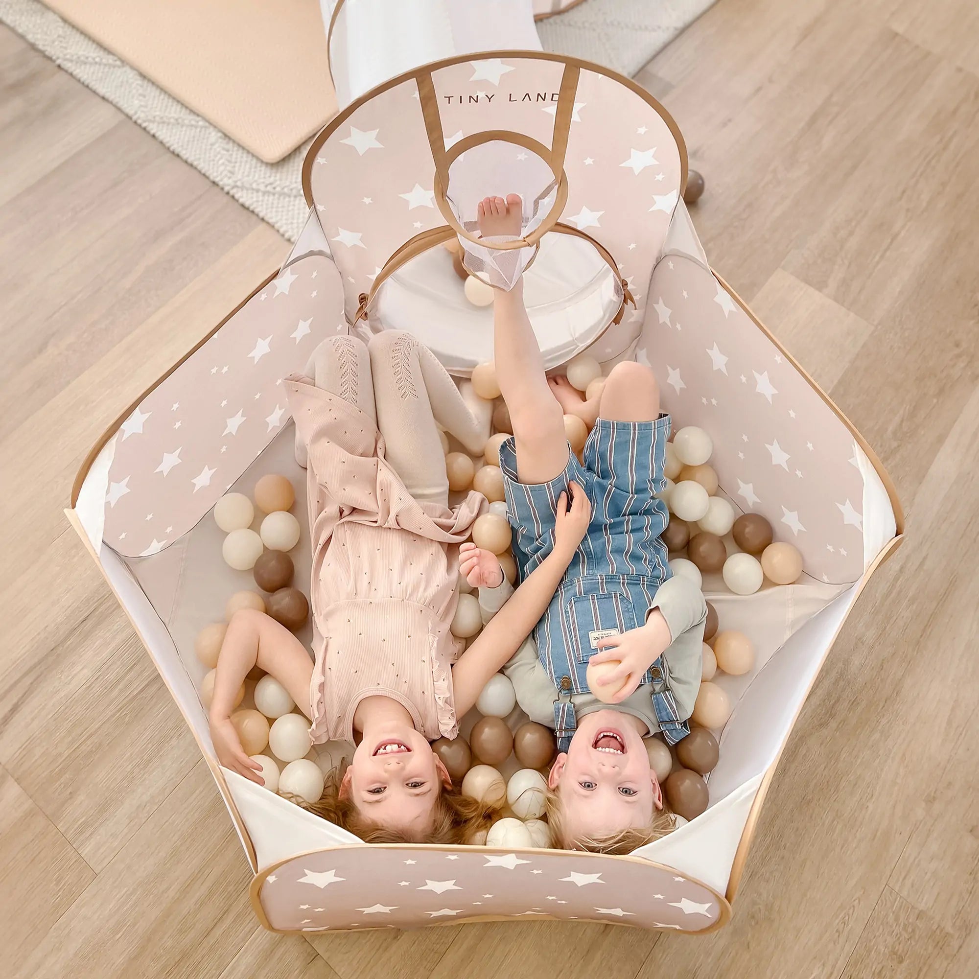 Tiny Land® Ocean Ball - 200 pcs with Varied Colors Ball Pit Accessories Tiny Land