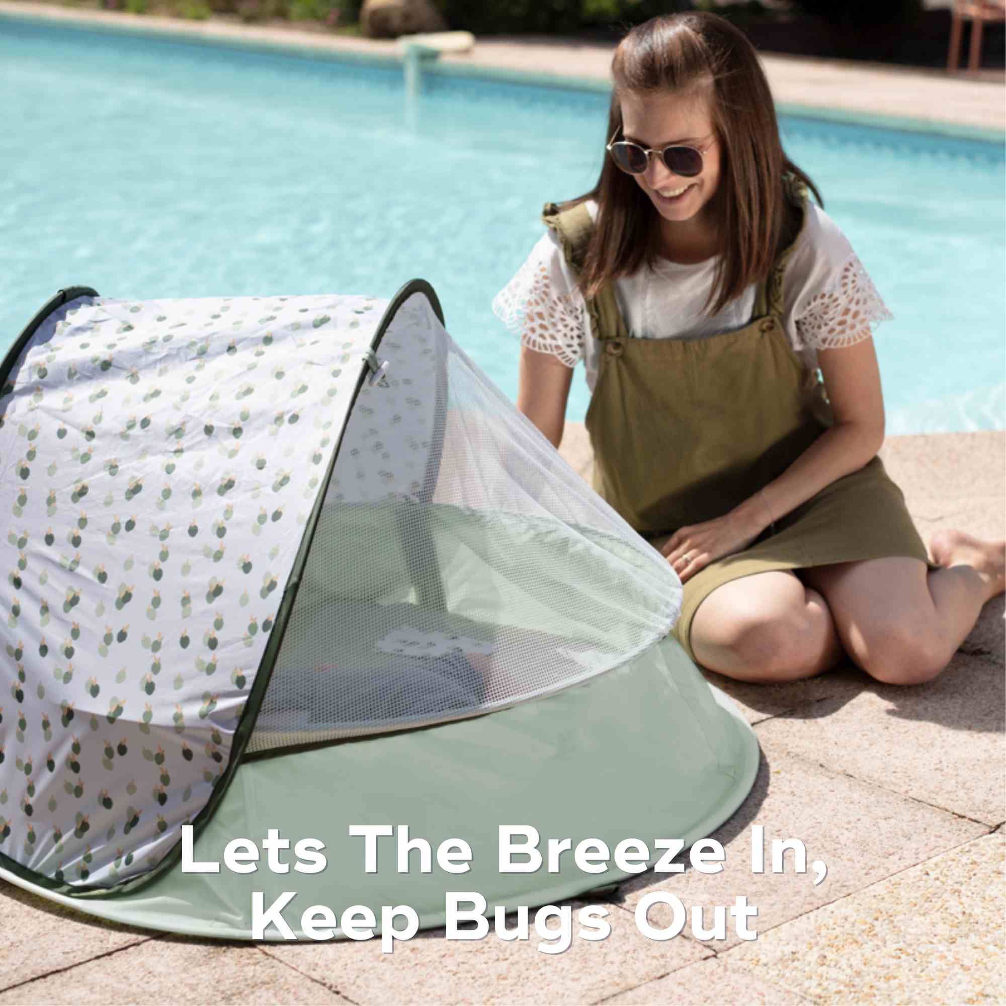 Aquani Anti-UV Baby Beach Tent & Paddling Pool
