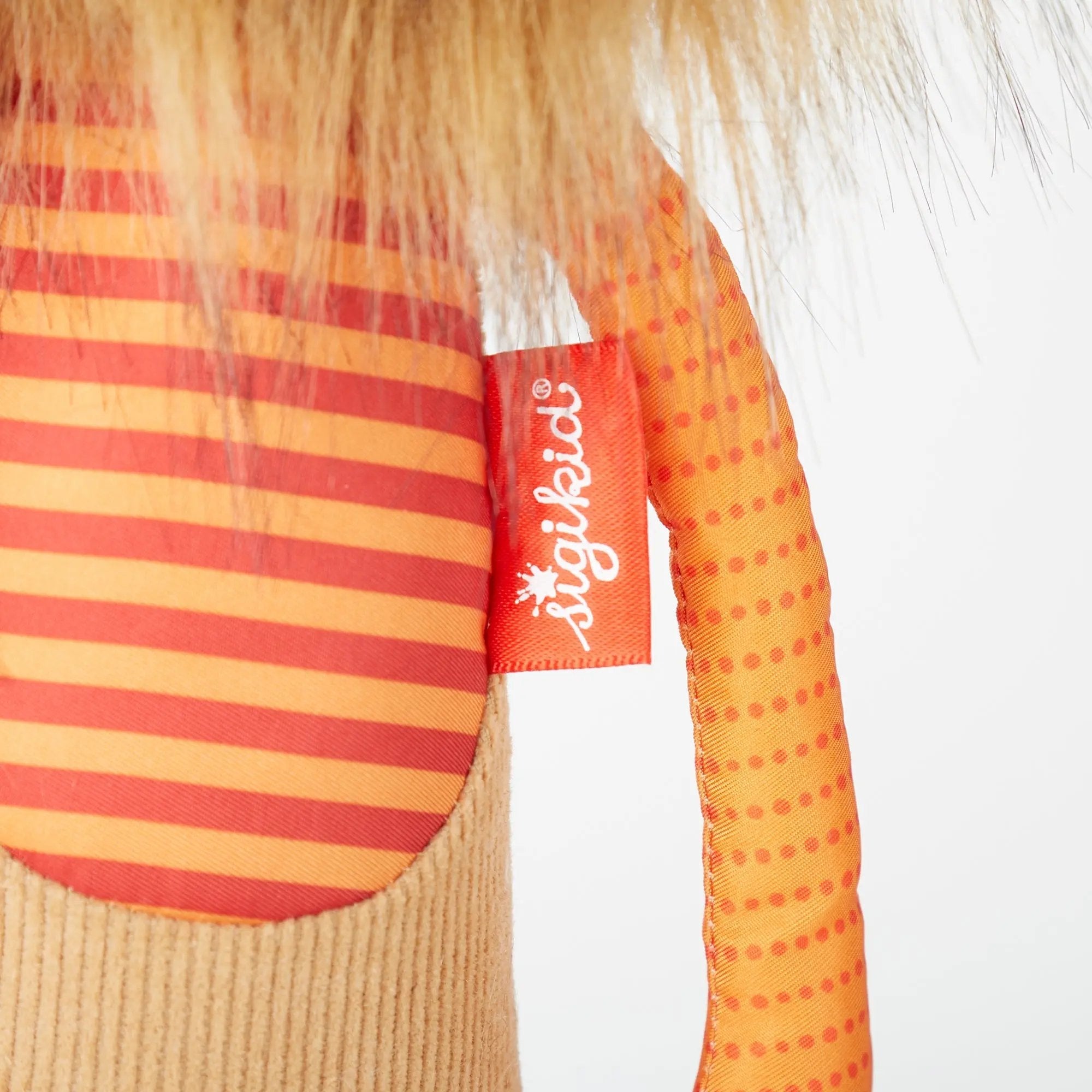 Patchwork Lion Plush Toy