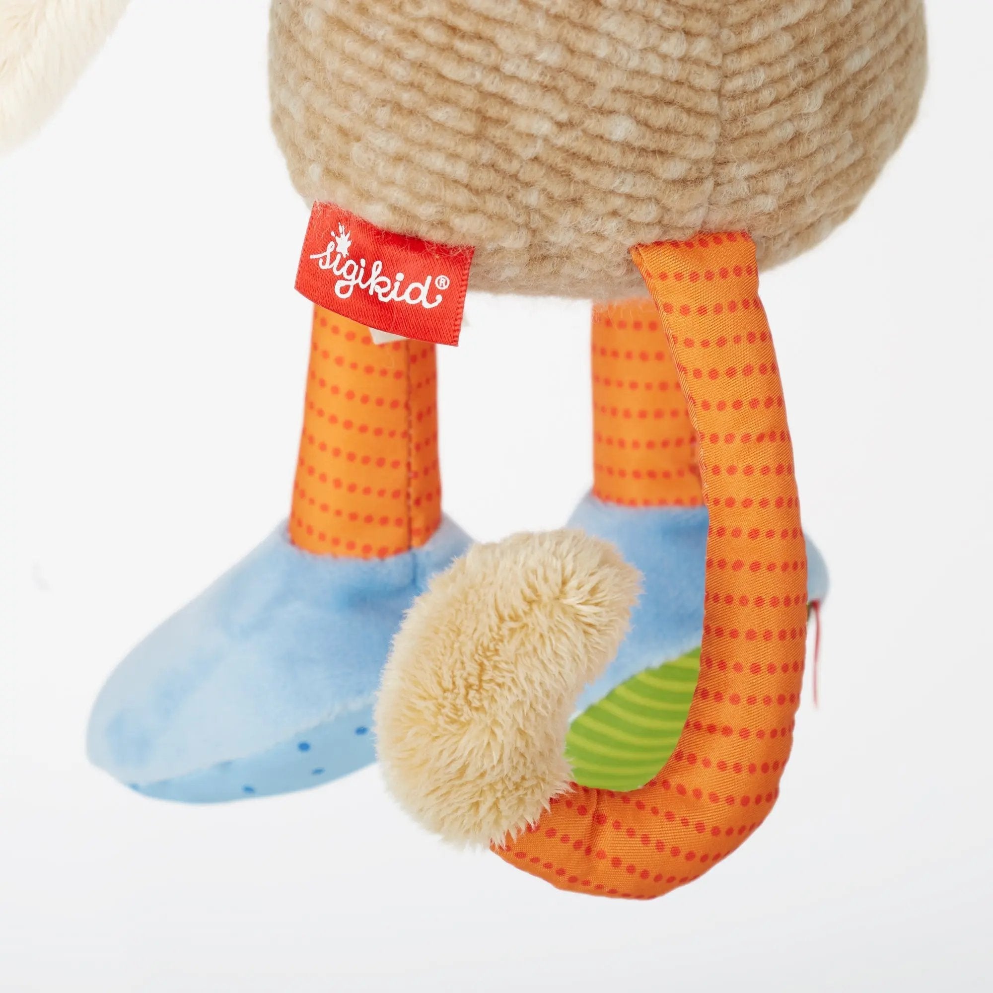 Patchwork Tiger Plush Toy