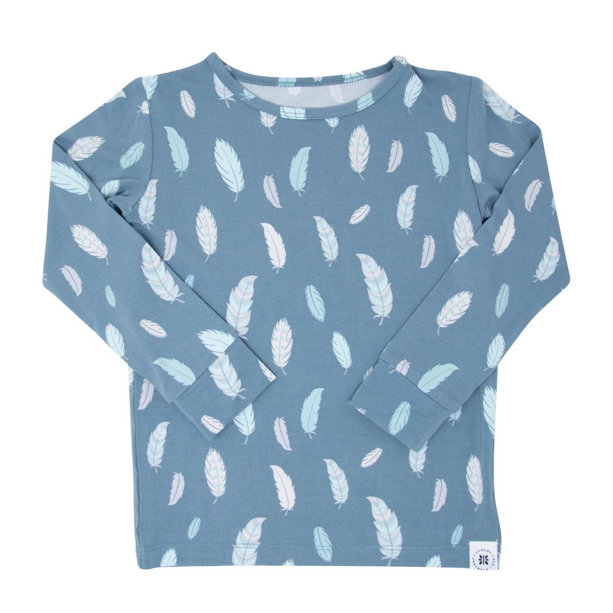Big Kid Pajama - Feathers