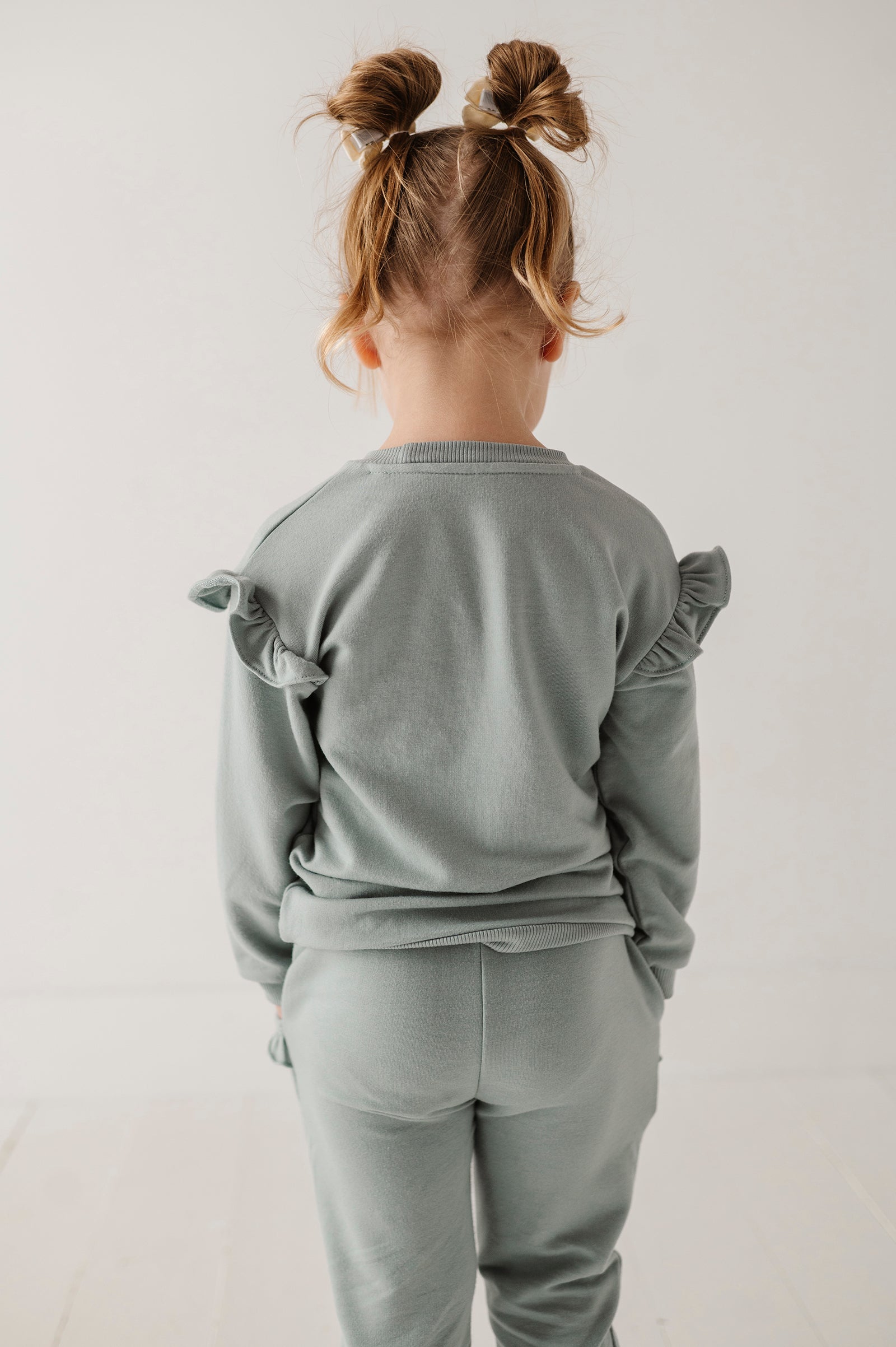 Ruffle Sweatshirt