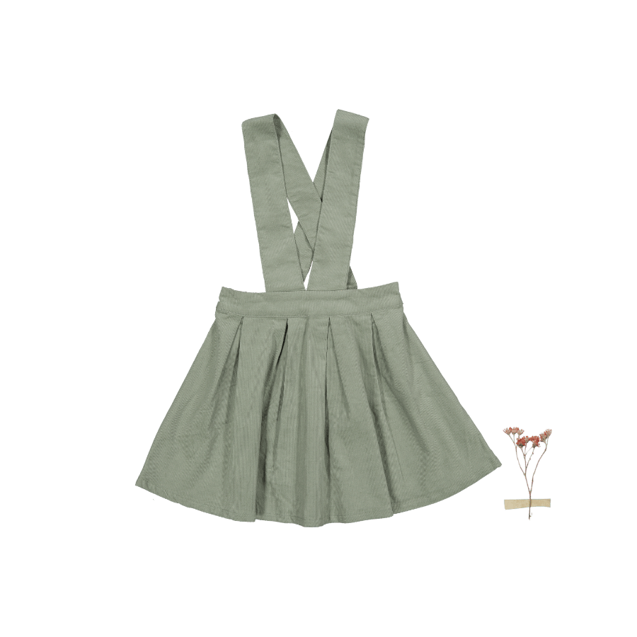 The Corduroy Dress - Sage