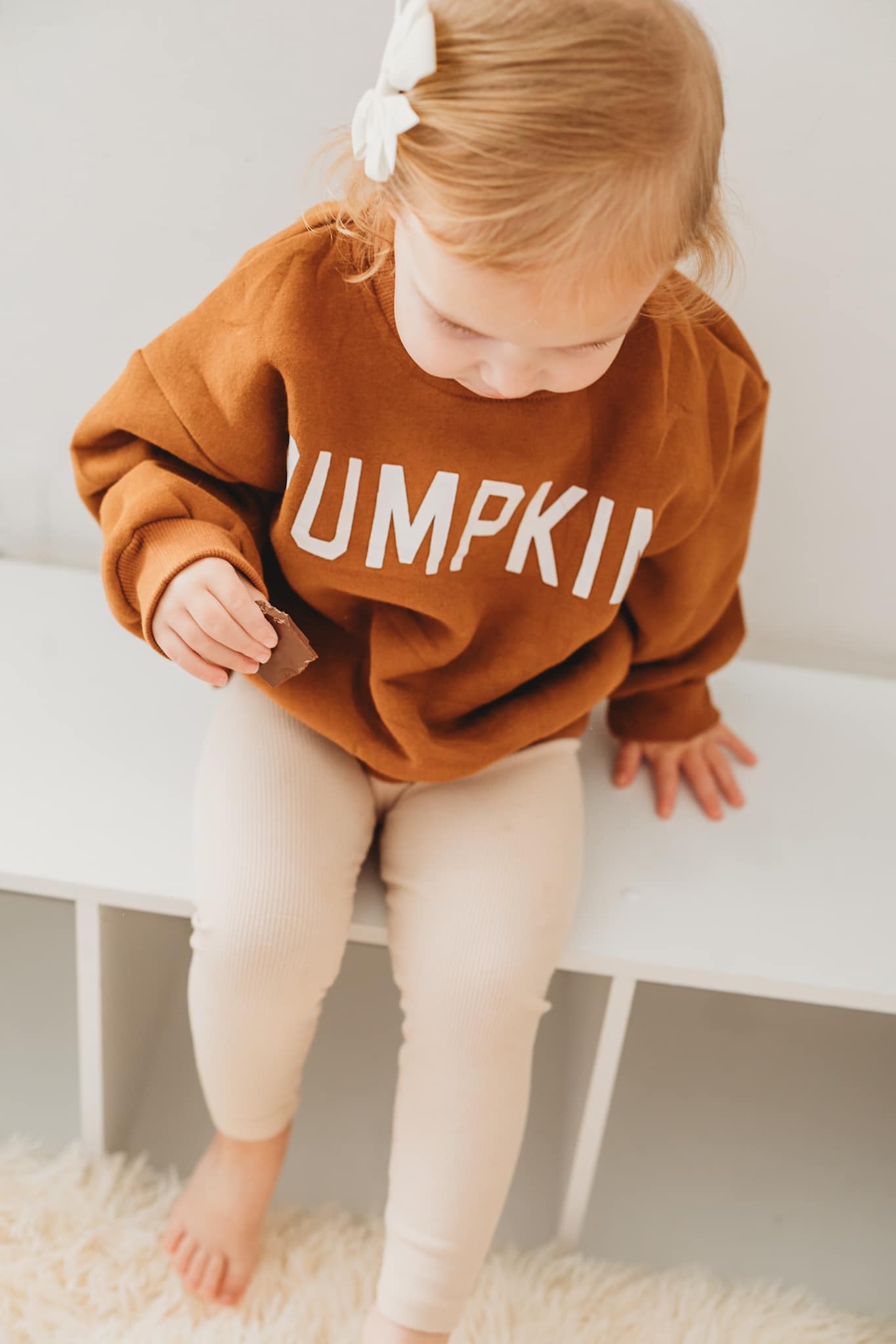 Pumpkin Crewneck Sweatshirt