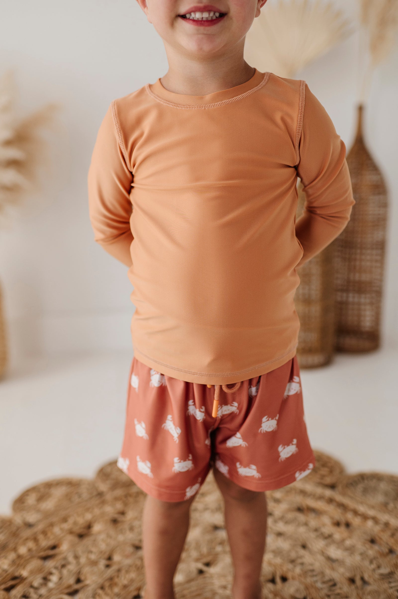 Long Sleeve Rash Guard Swim Shirt