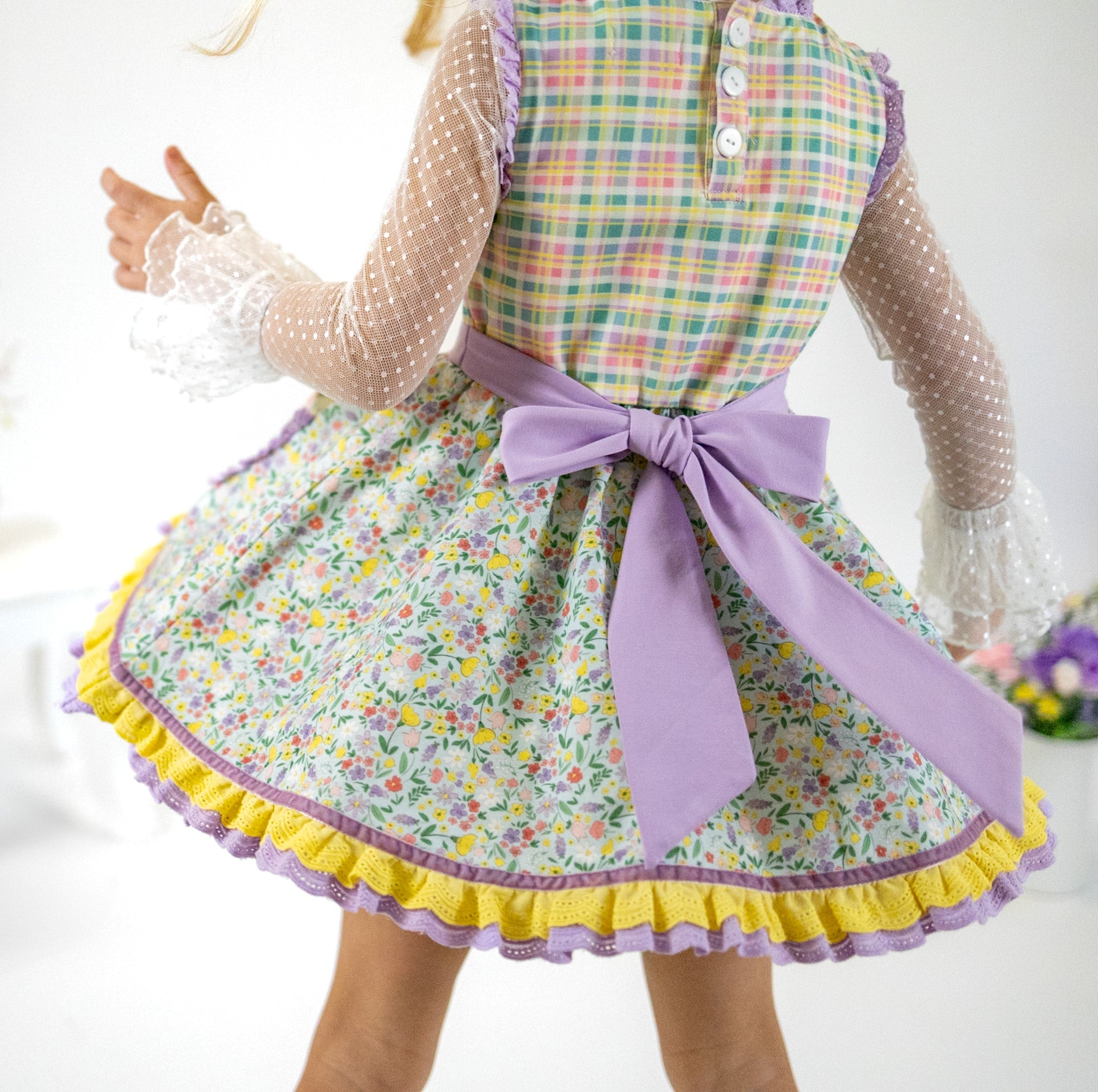 Bunny Blossom Tunic Set
