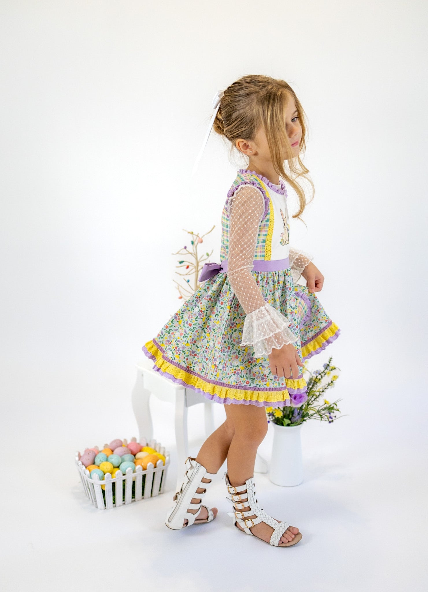 Bunny Blossom Tunic Set