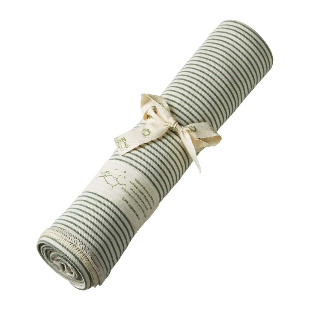 Cotton Wrap - Nettle Pinstripe - FINAL SALE