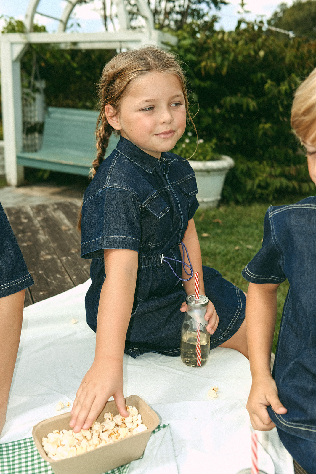 Riley Dress - Blue