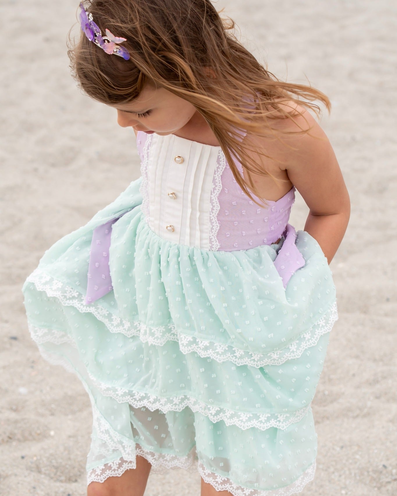 Serenity Seas Hi-Lo Dress
