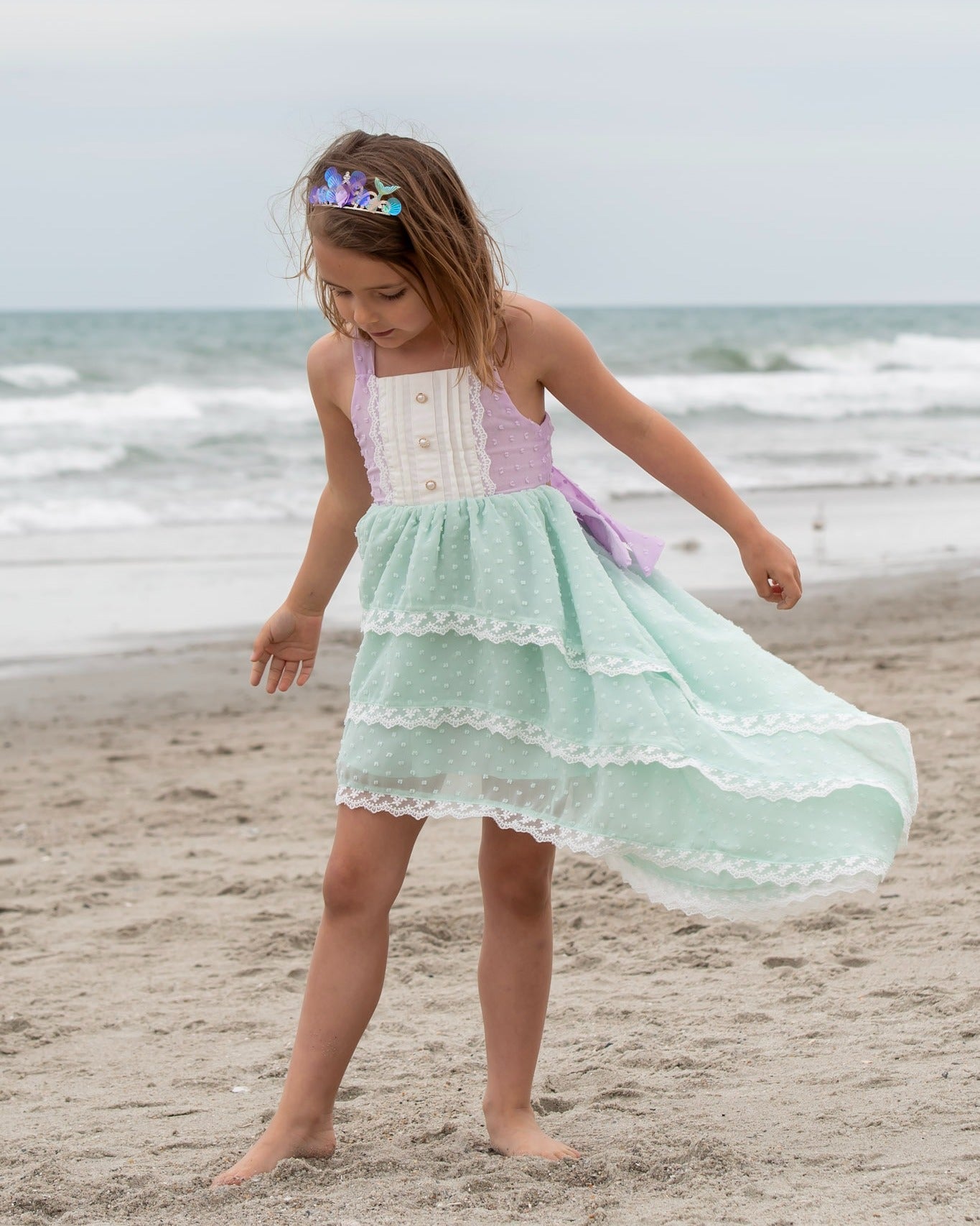 Serenity Seas Hi-Lo Dress