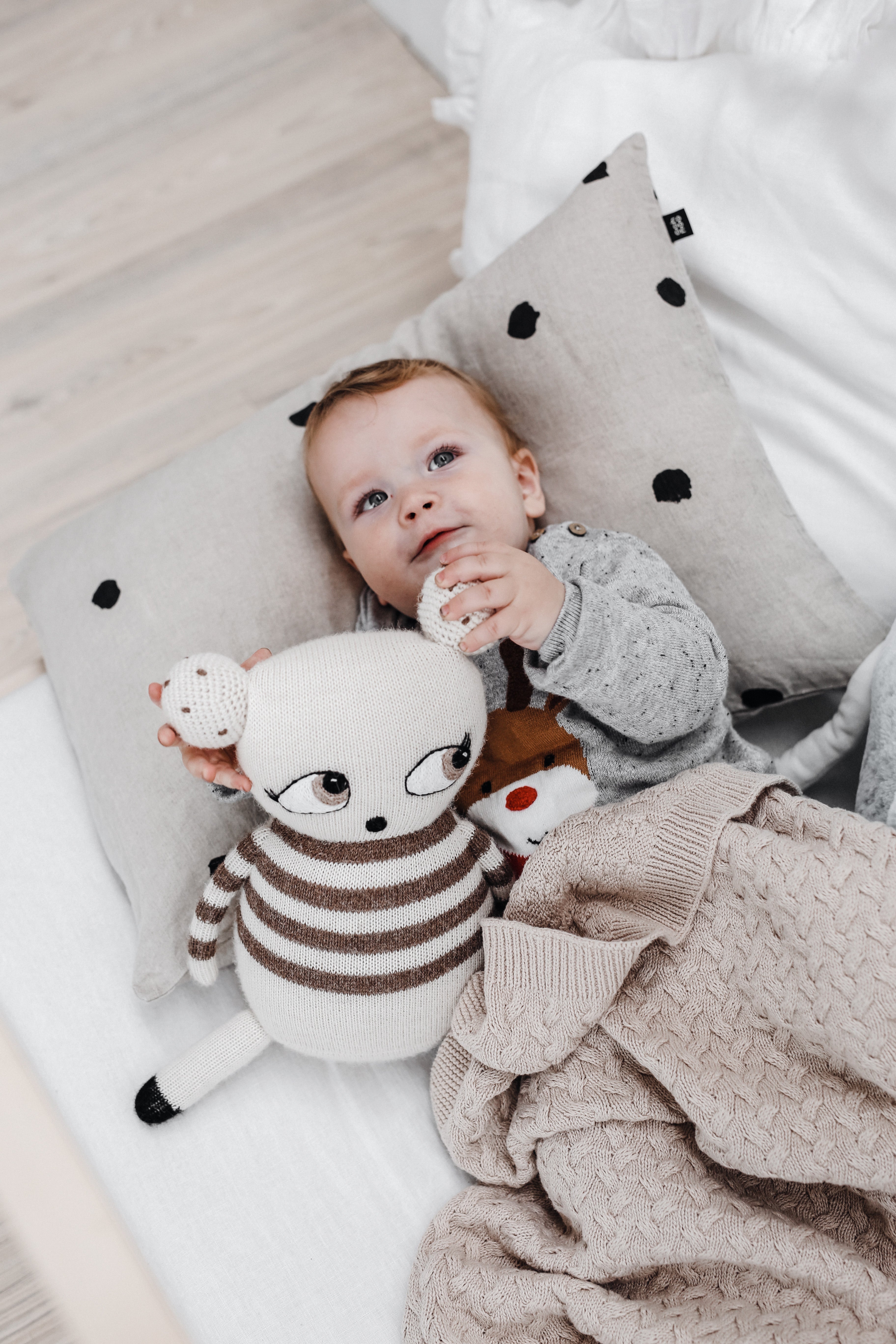 MERMAID baby blanket - Beige