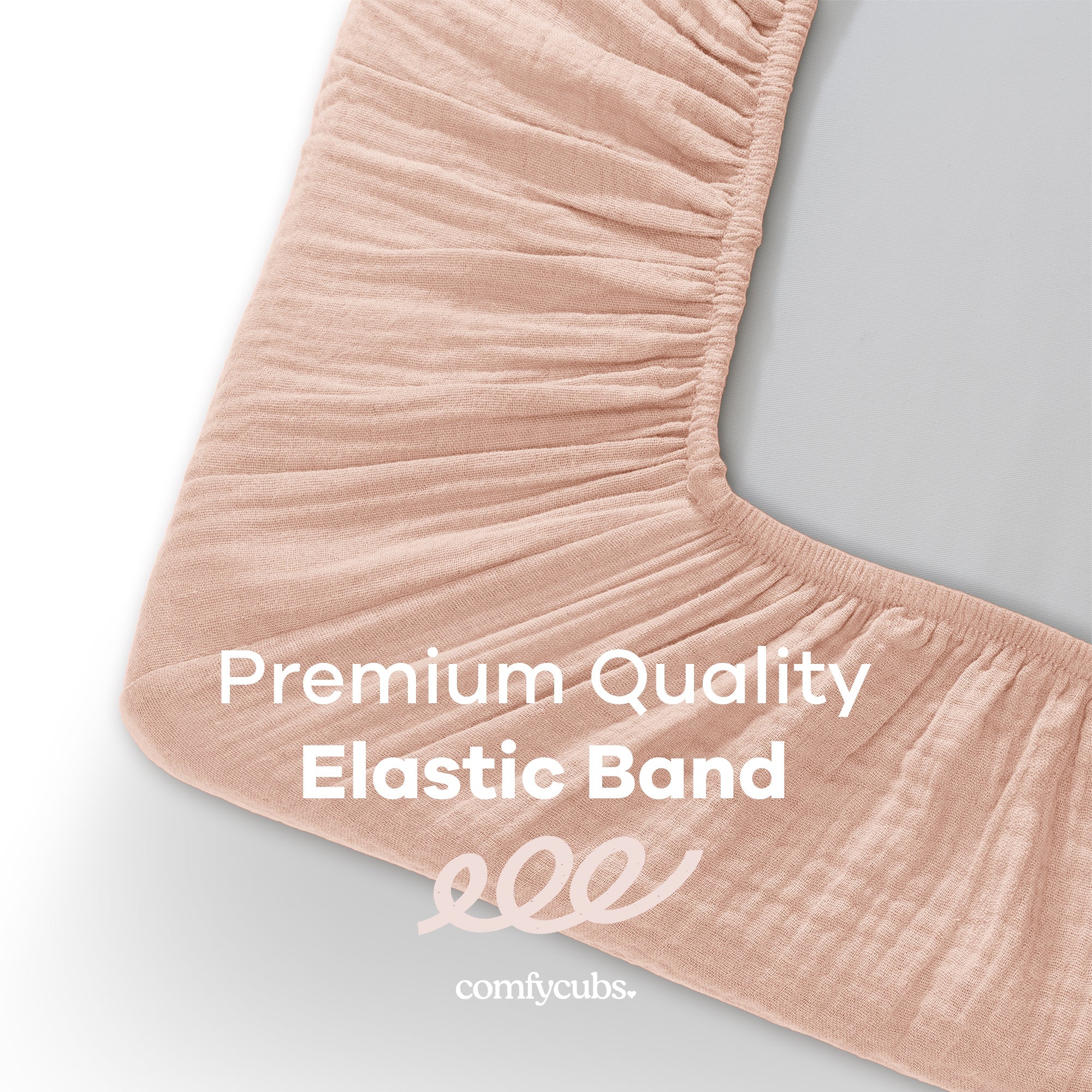 Muslin Fitted Bassinet Crib Sheet by Comfy Cubs