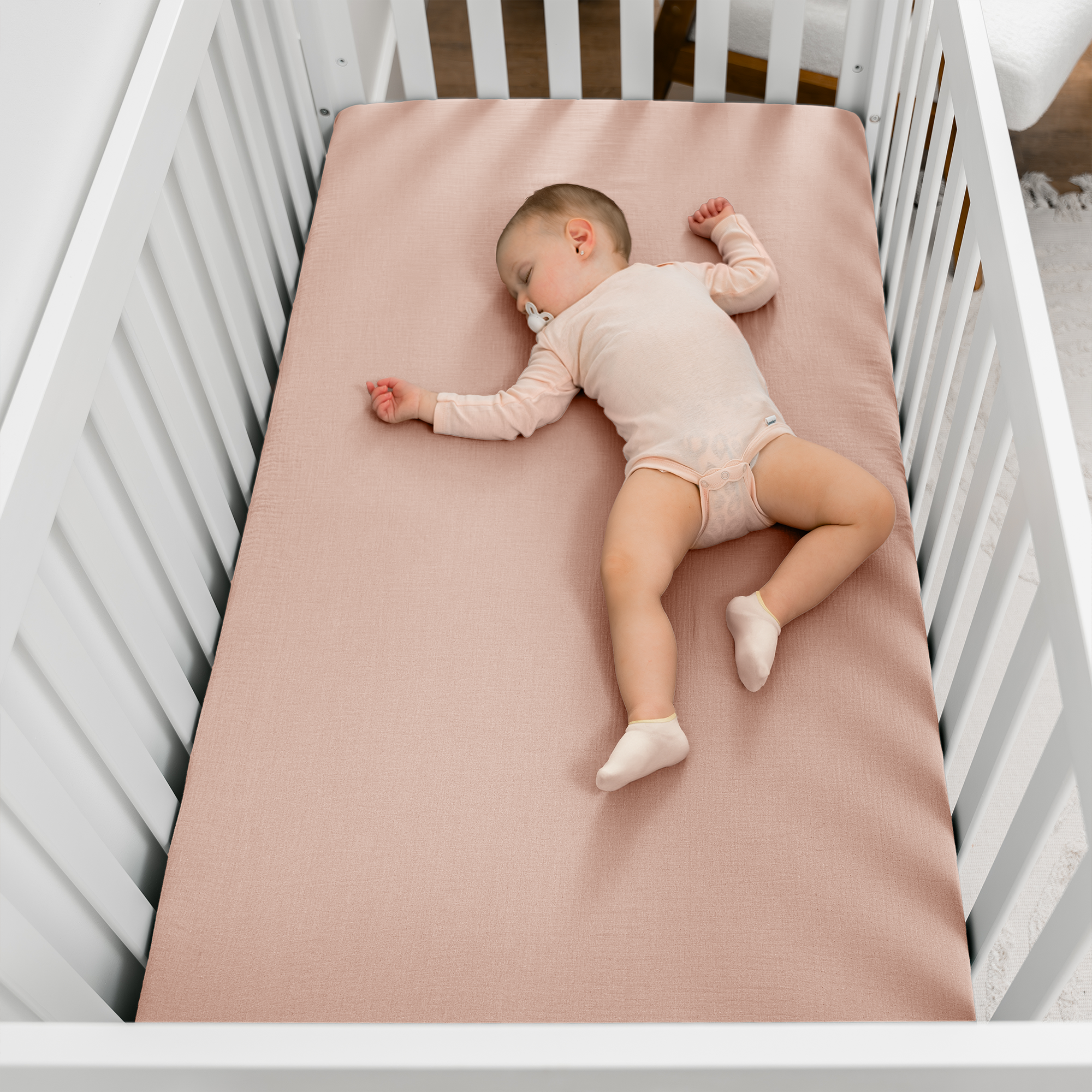 Muslin Fitted Crib Sheet