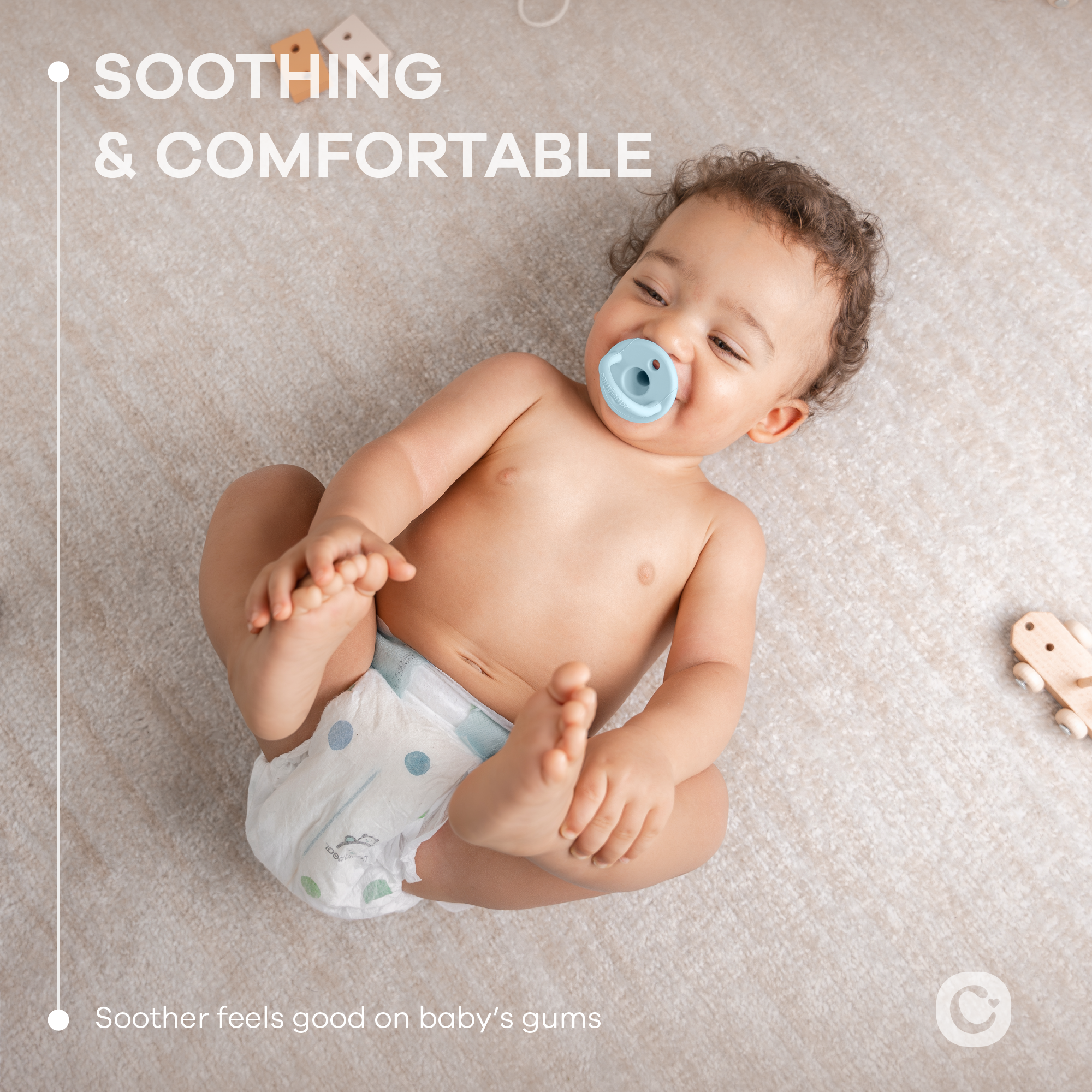 Pacifiers in Multicolor Boy, 5 Pack