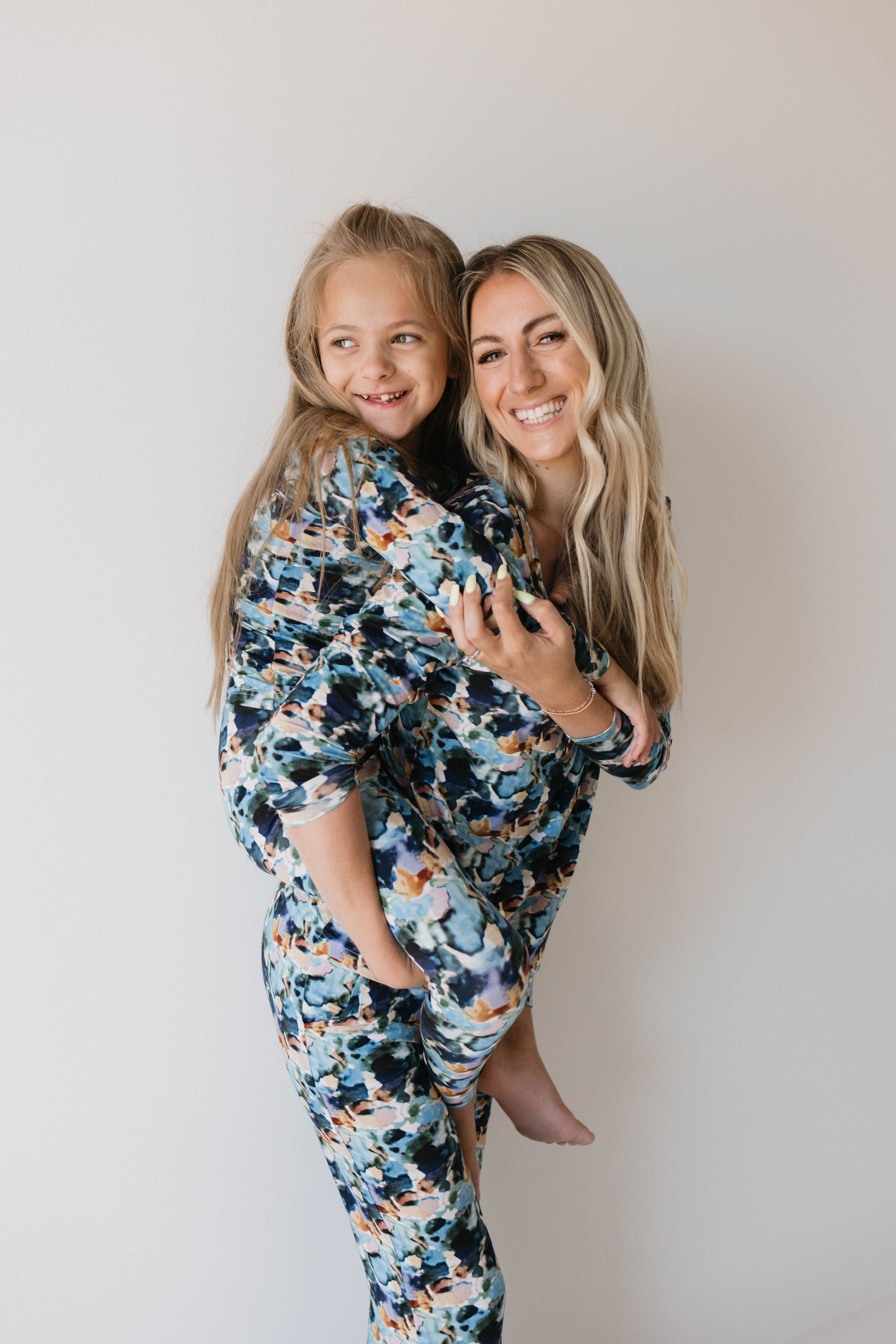 Women's Long Sleeve Bamboo Pajama | Charli Print