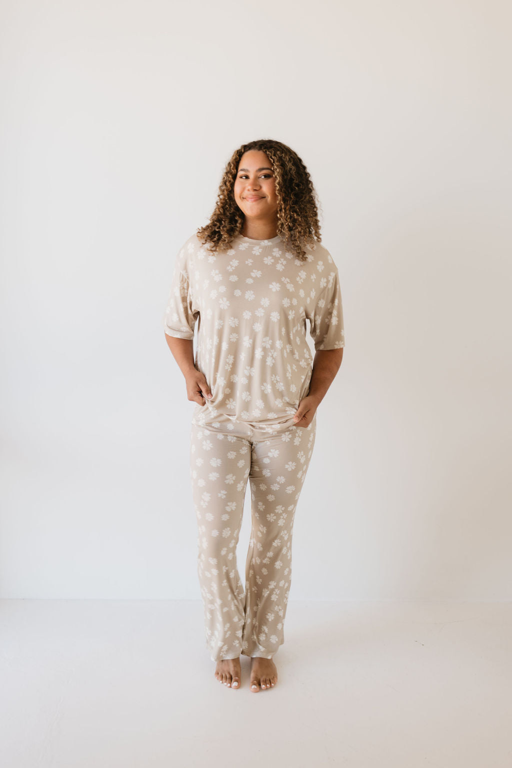 Short Sleeve Women's Bamboo Pajamas | Lazy Daisy