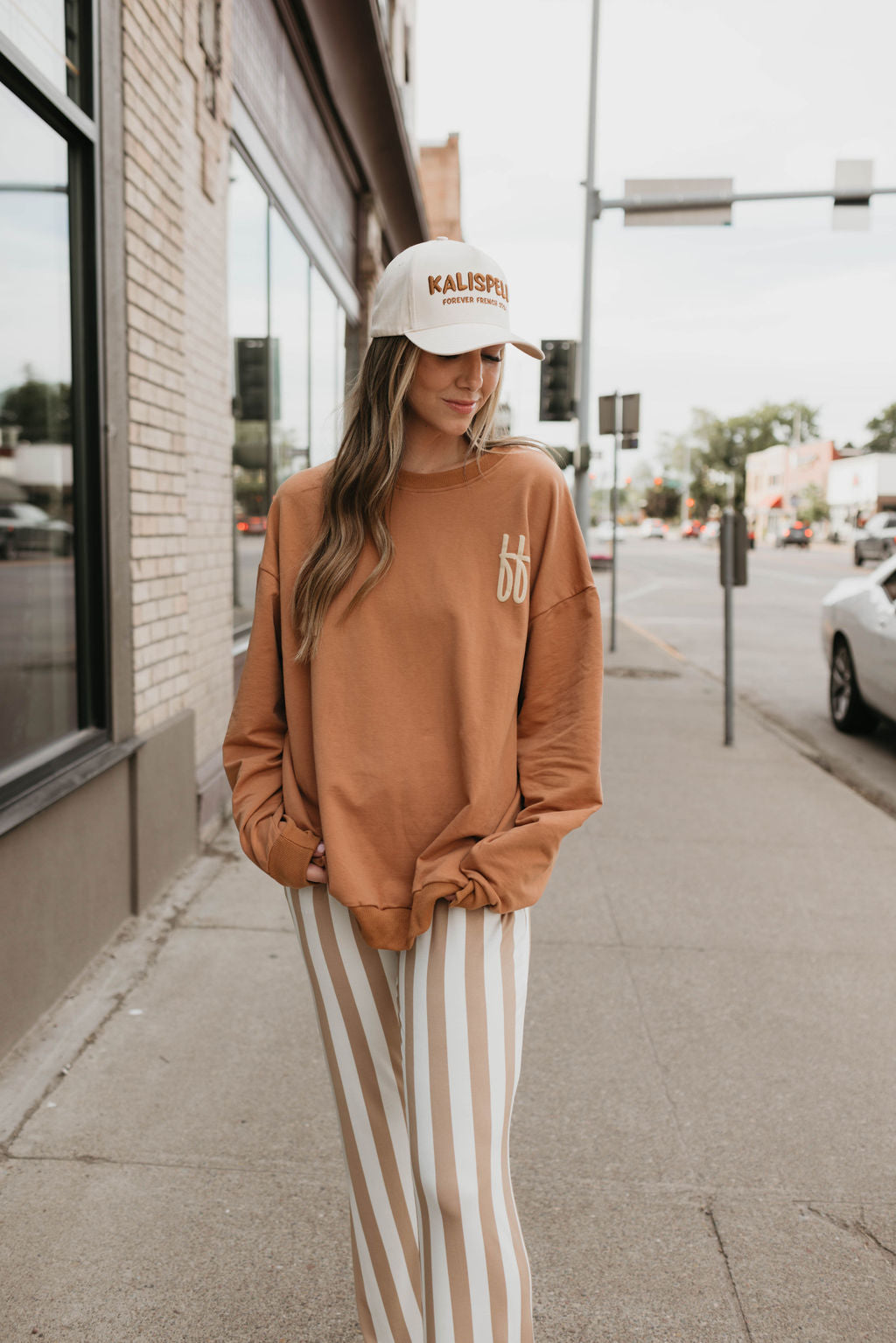 Adult Sweatshirt | Made It to The Mountains forever french baby