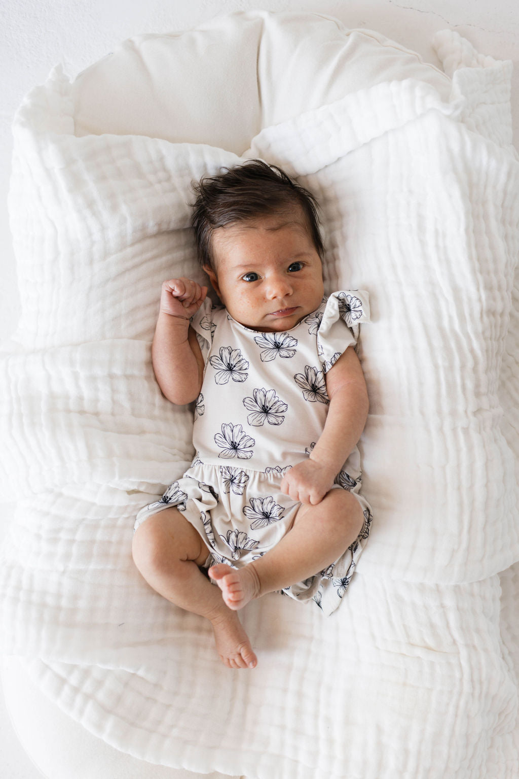 Bamboo Ruffle Romper | Desert Bloom