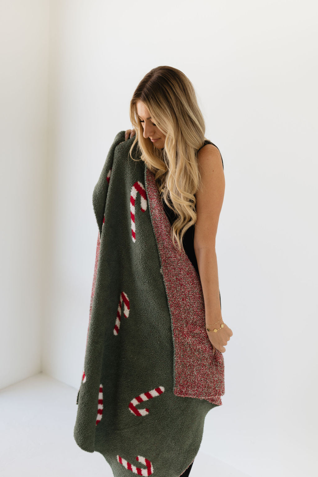 Plush Blanket | Candy Cane Lane