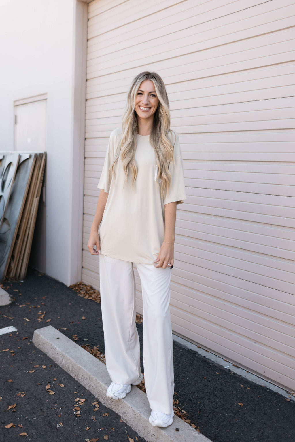 Adult Bamboo Tee | Tan ff T-Shirt forever french baby