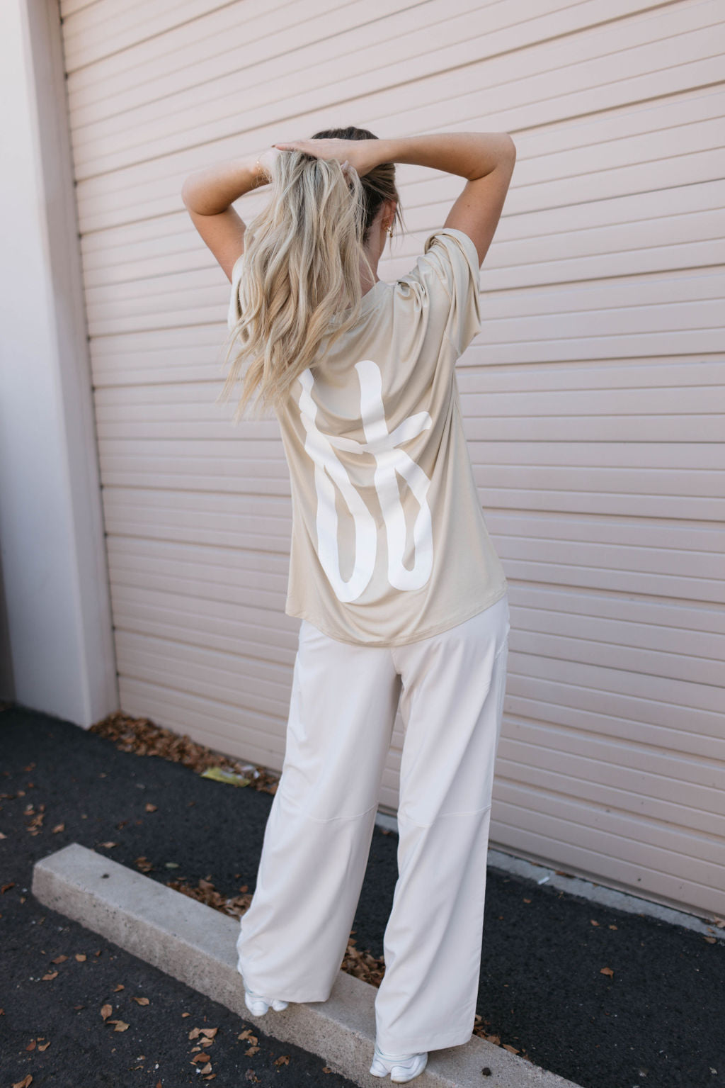 Adult Bamboo Tee | Tan ff T-Shirt forever french baby