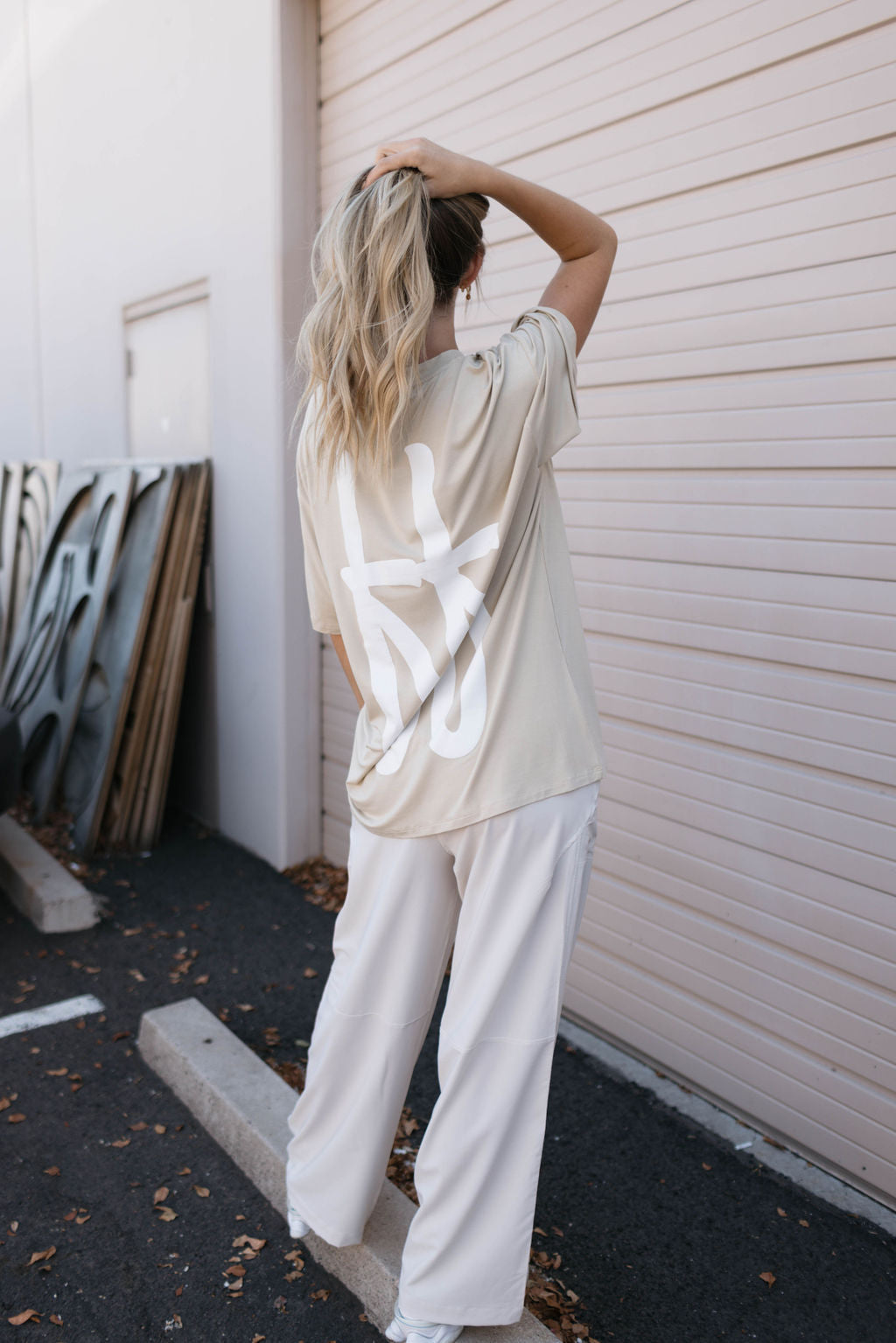 Adult Bamboo Tee | Tan ff T-Shirt forever french baby