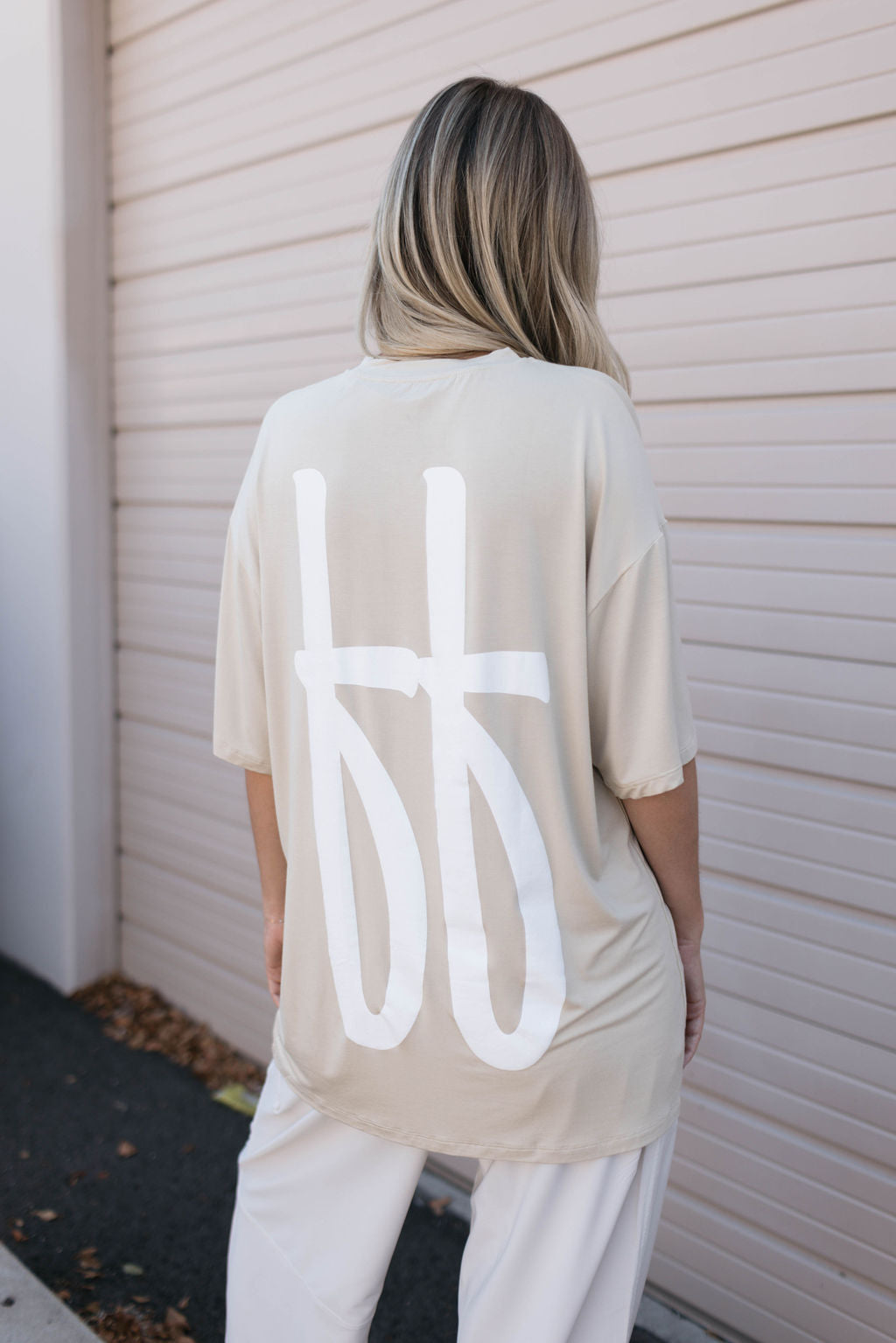 Adult Bamboo Tee | Tan ff T-Shirt forever french baby
